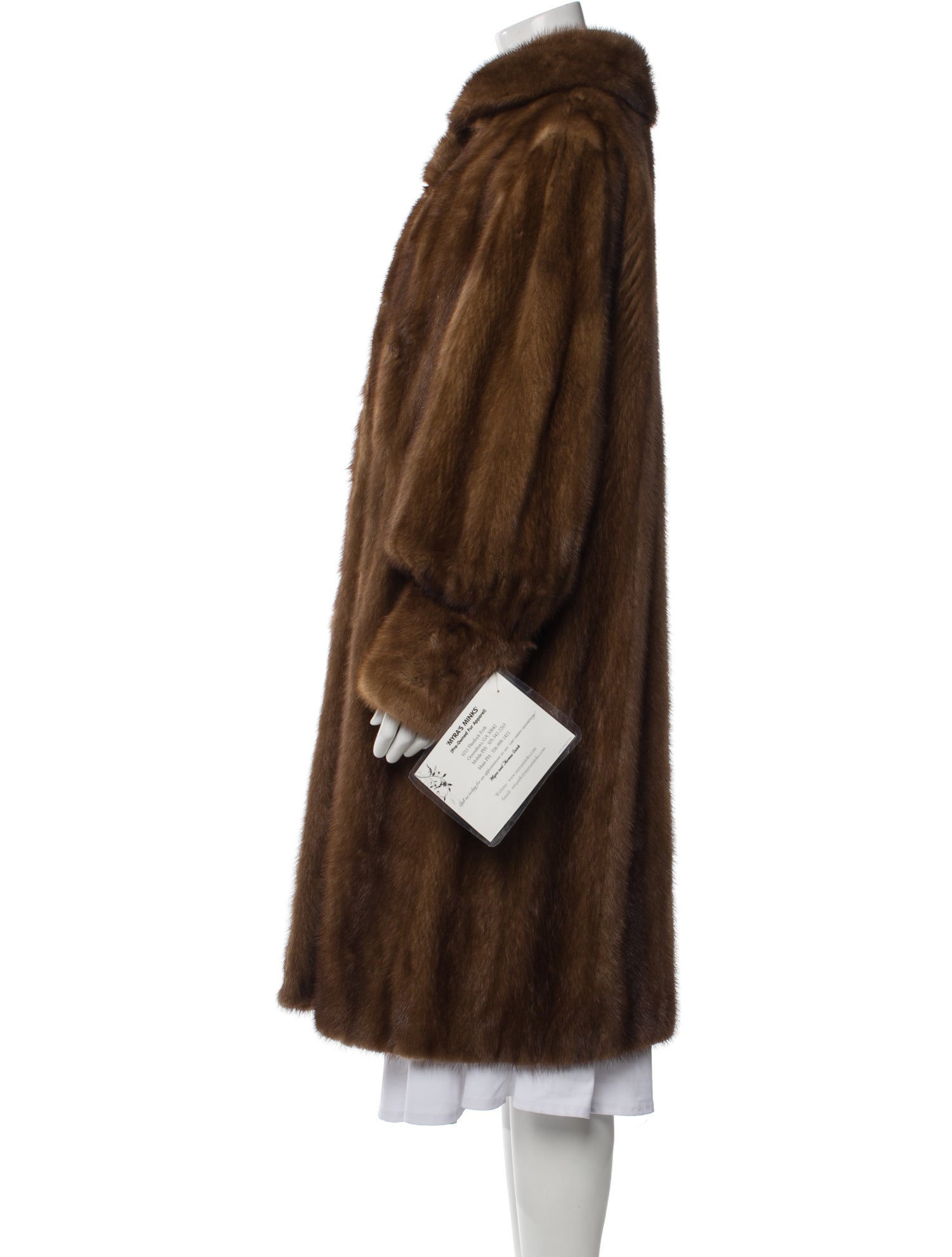 Vintage - Unbranded Mink Faux Fur Coat