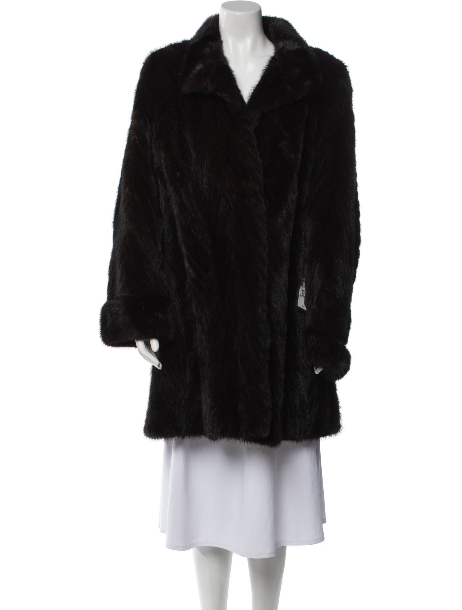 Vintage - Unbranded Mink Faux Fur Coat