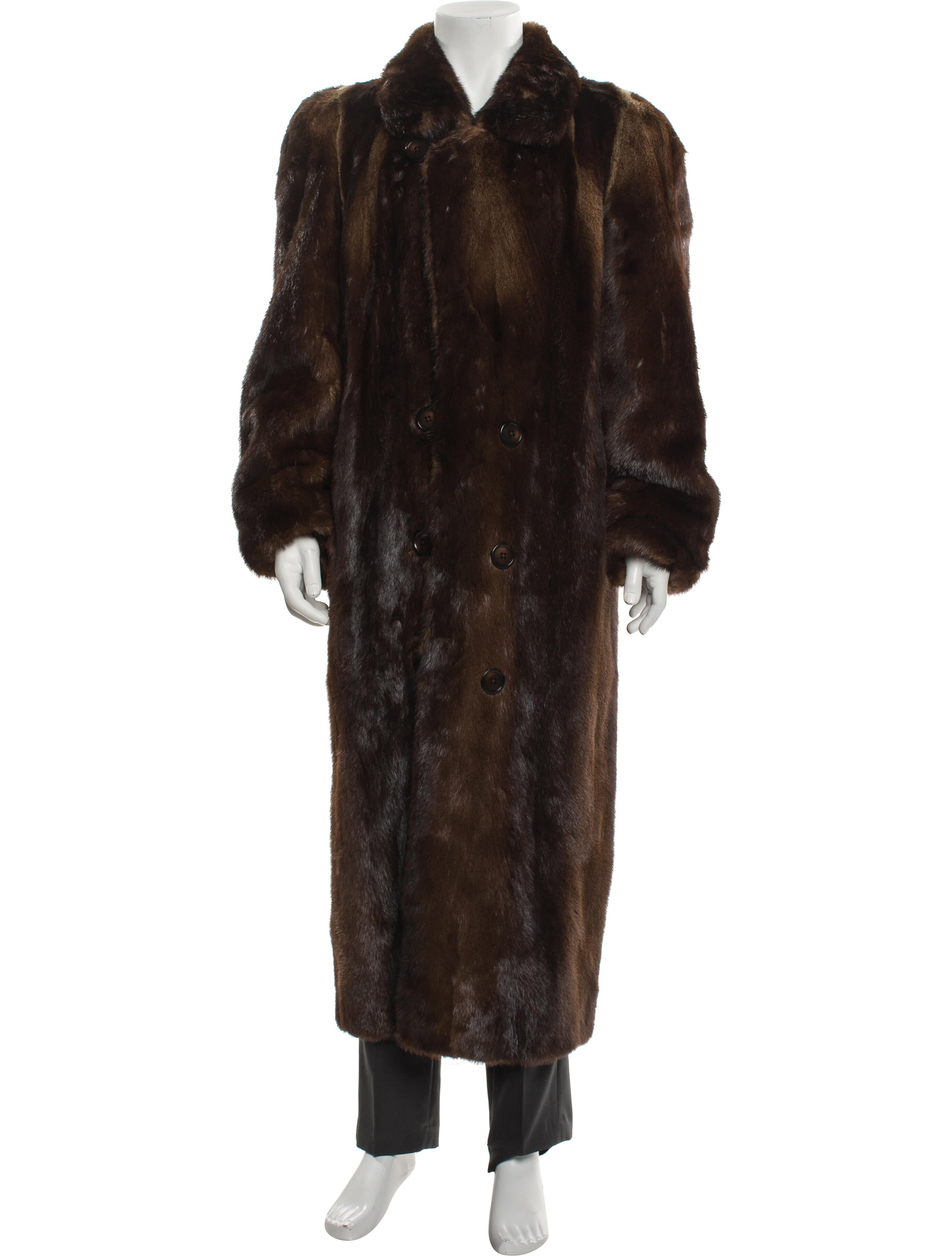 Vintage - Unbranded Mink Trench Coat