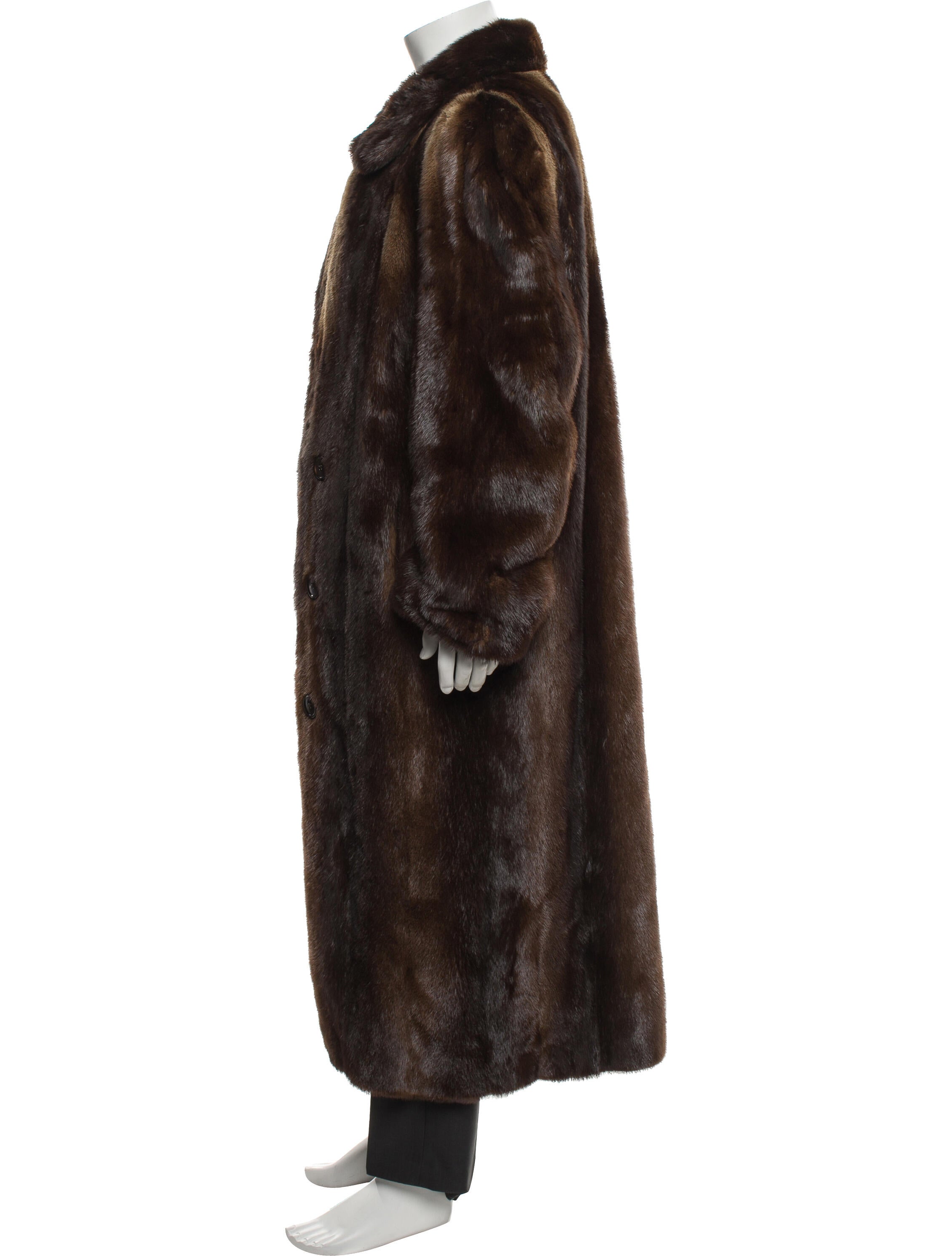 Vintage - Unbranded Mink Trench Coat