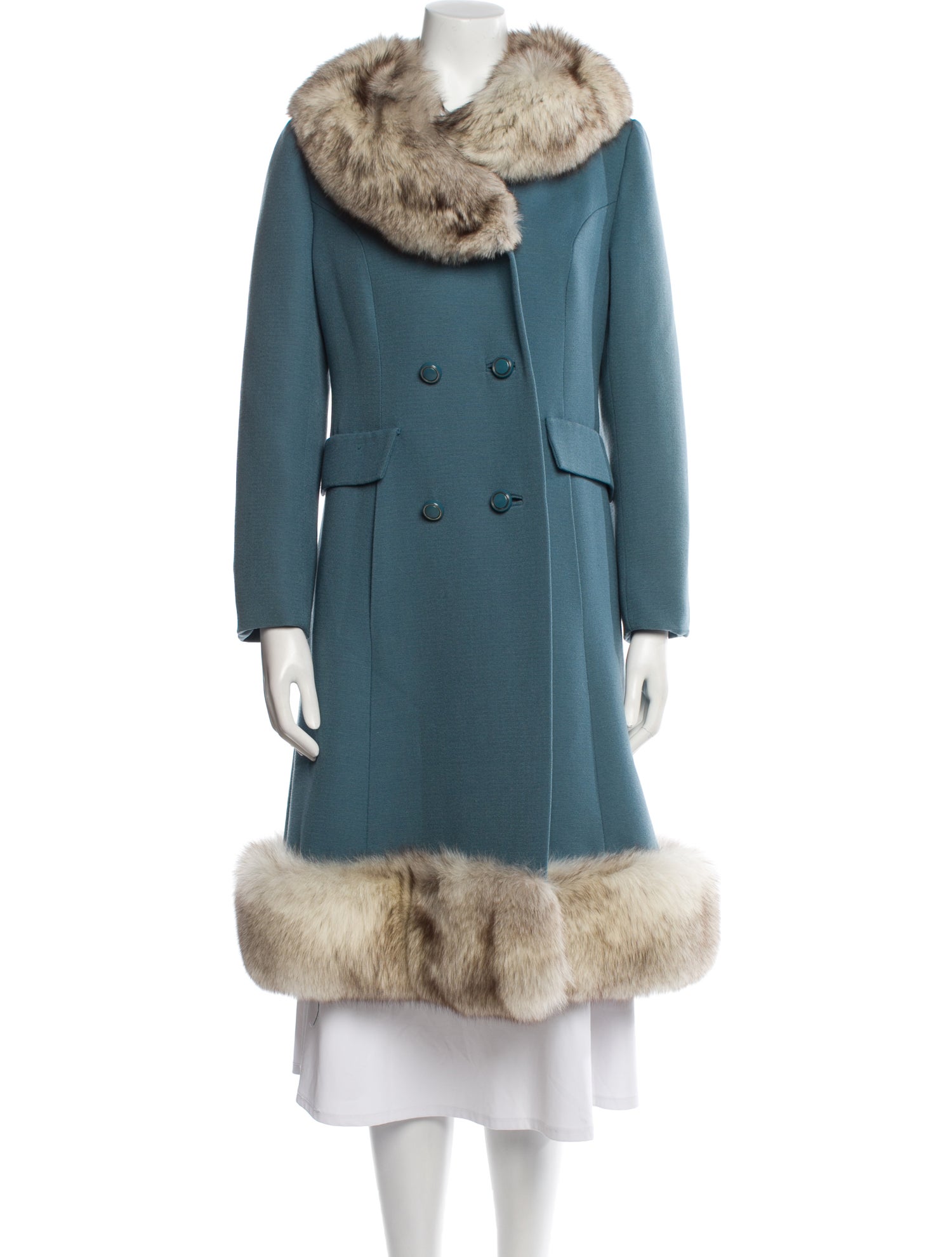 Vintage - Unbranded Vintage Peacoat