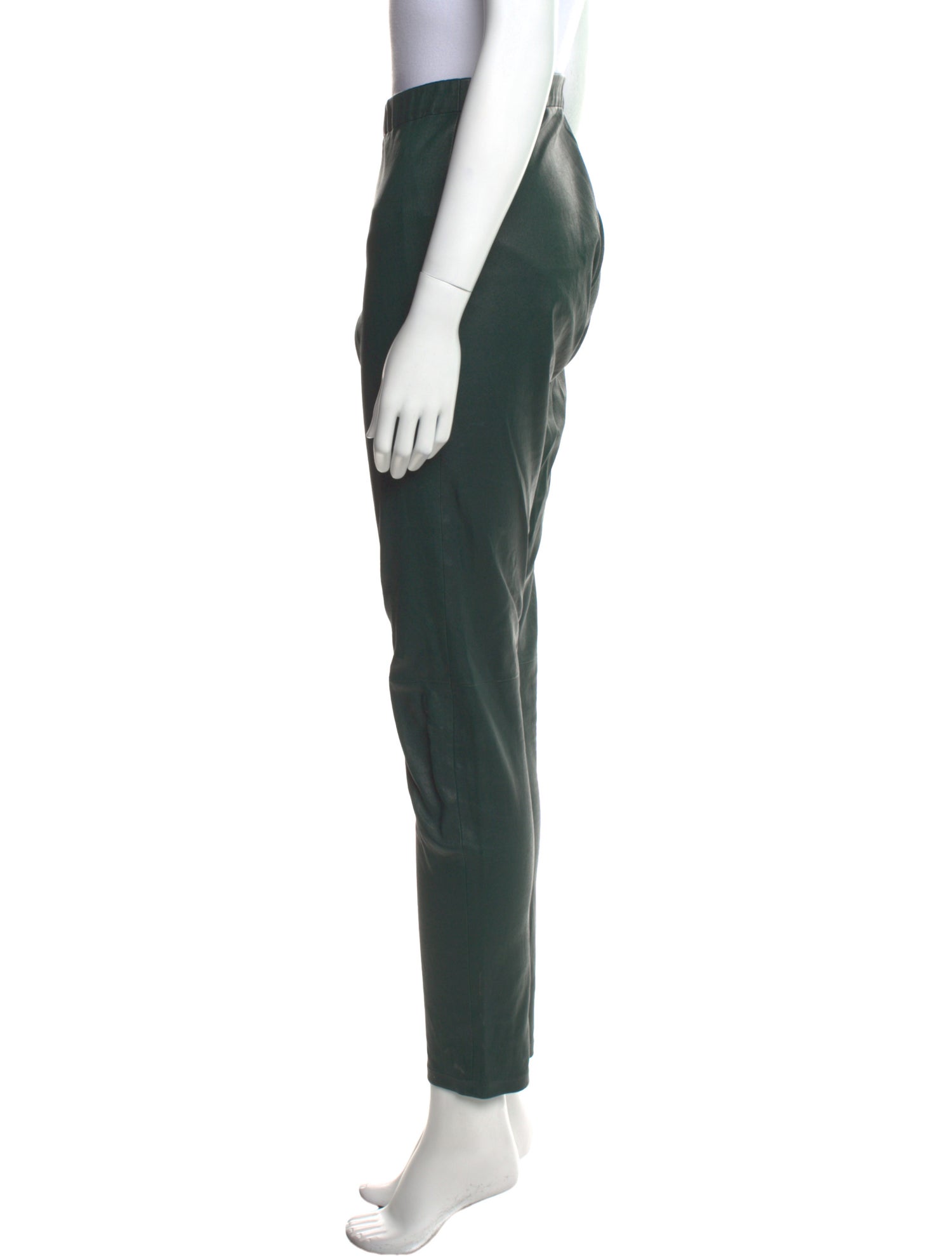 Vintage - Unbranded Lamb Leather Skinny Leg Pants