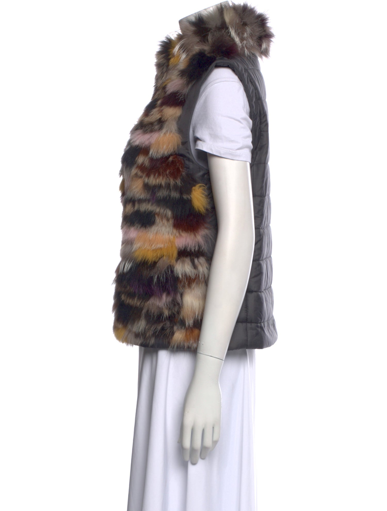 Vintage - Unbranded Colorblock Pattern Turtleneck Sweater