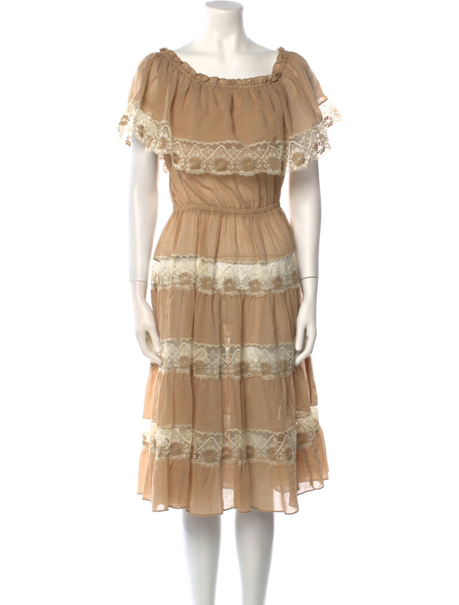 Vintage - Unbranded Vintage Midi Length Dress