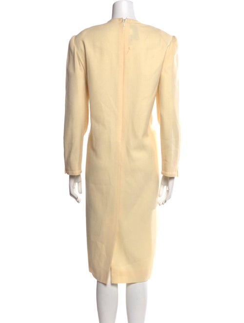 Dominic Rompollo Crew Neck Midi Length Dress