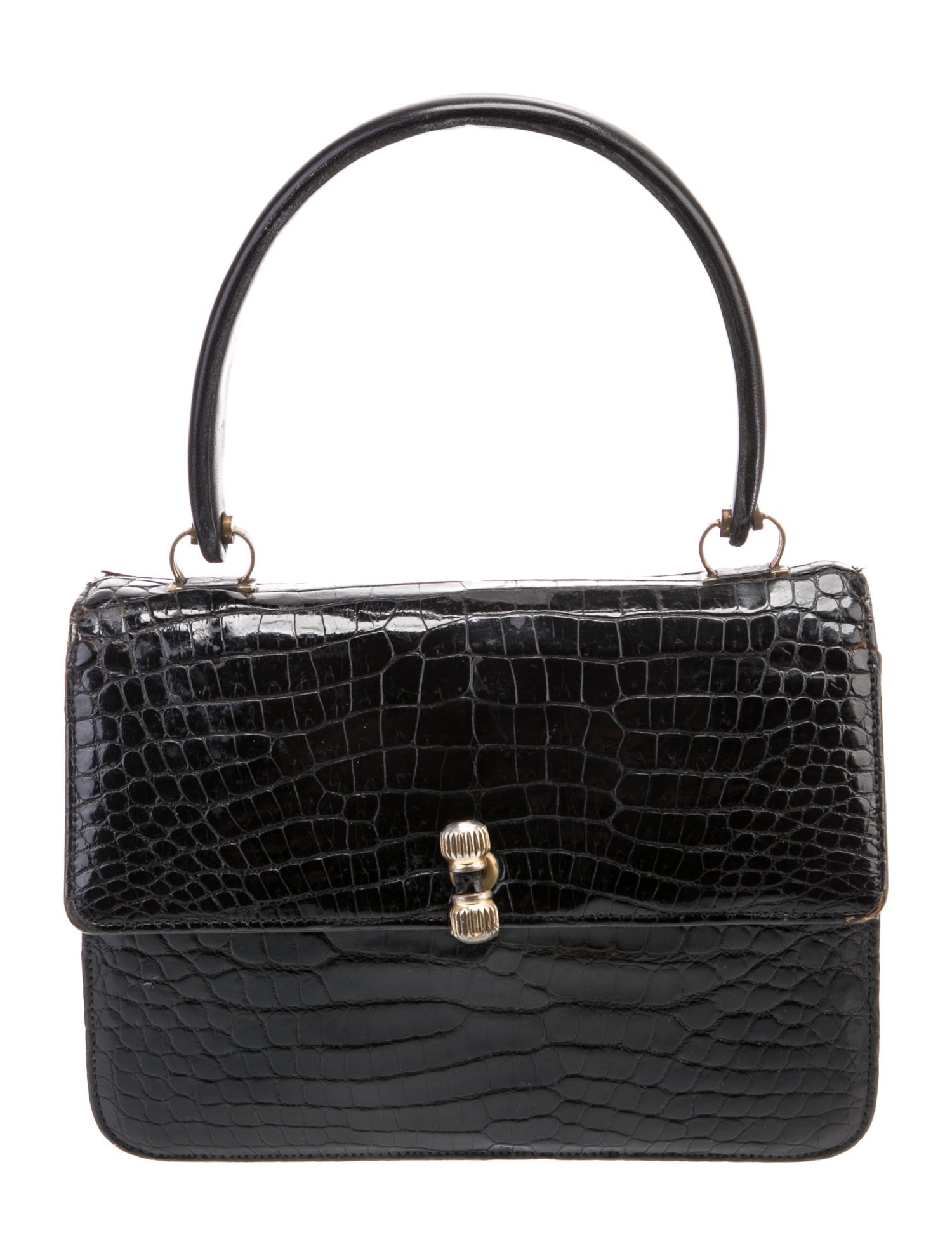 Vintage - Unbranded Alligator Top Handle Bag