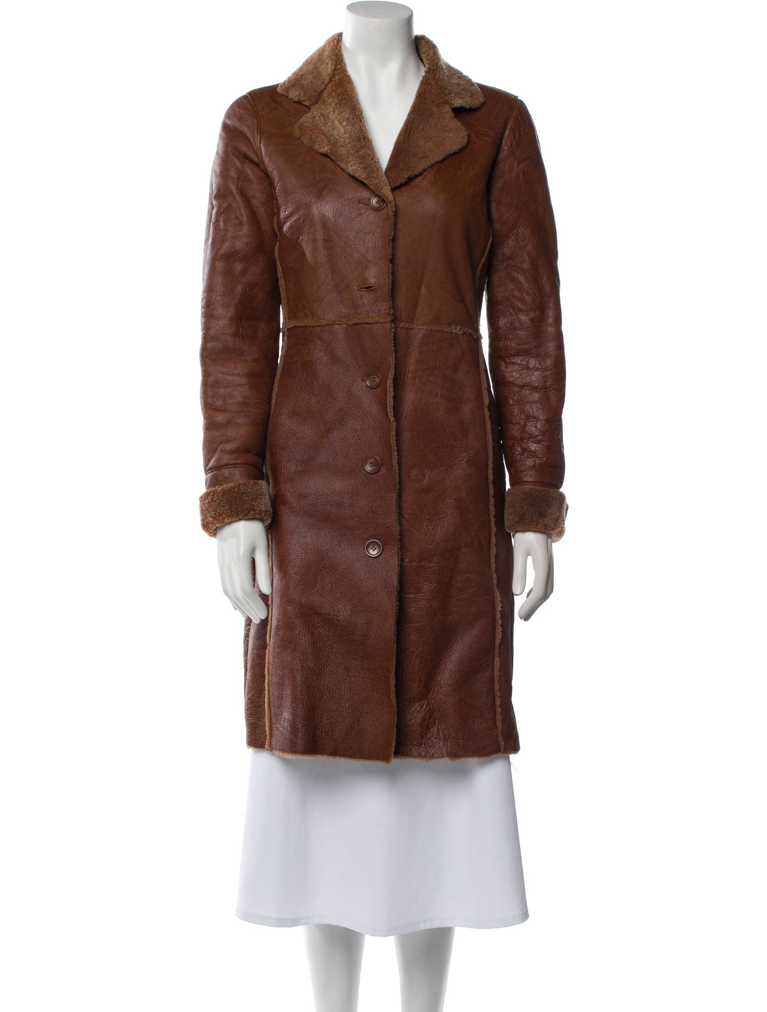 Vintage - Unbranded Vintage Shearling Coat