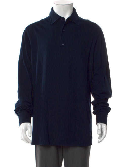 Doriani Collar Long Sleeve Polo Shirt