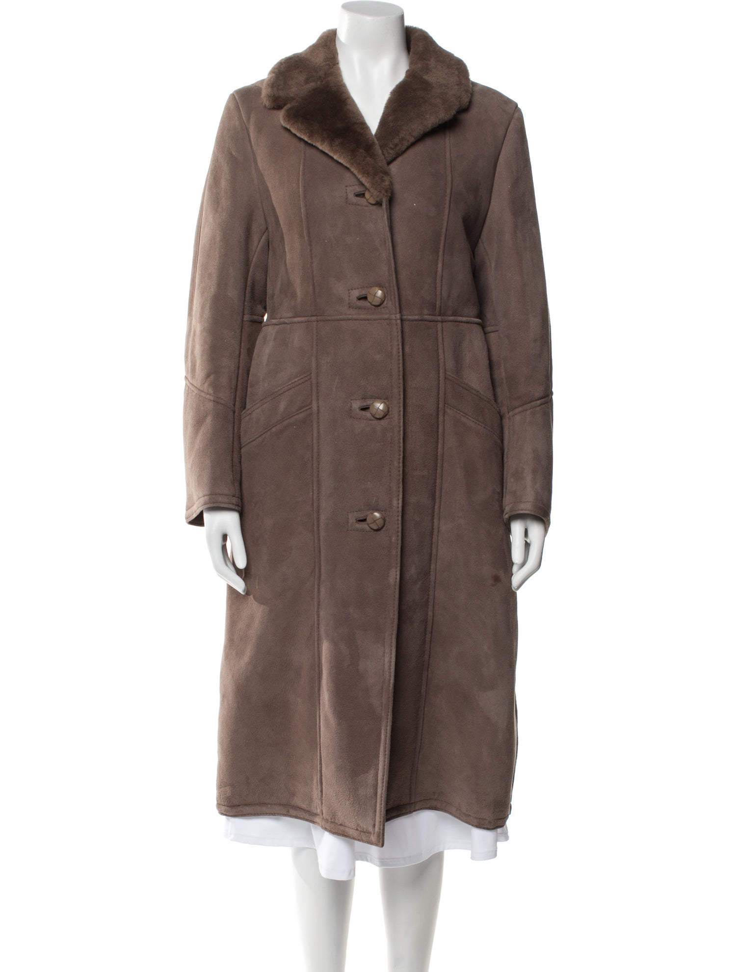 Vintage - Unbranded Vintage Shearling Faux Fur Coat