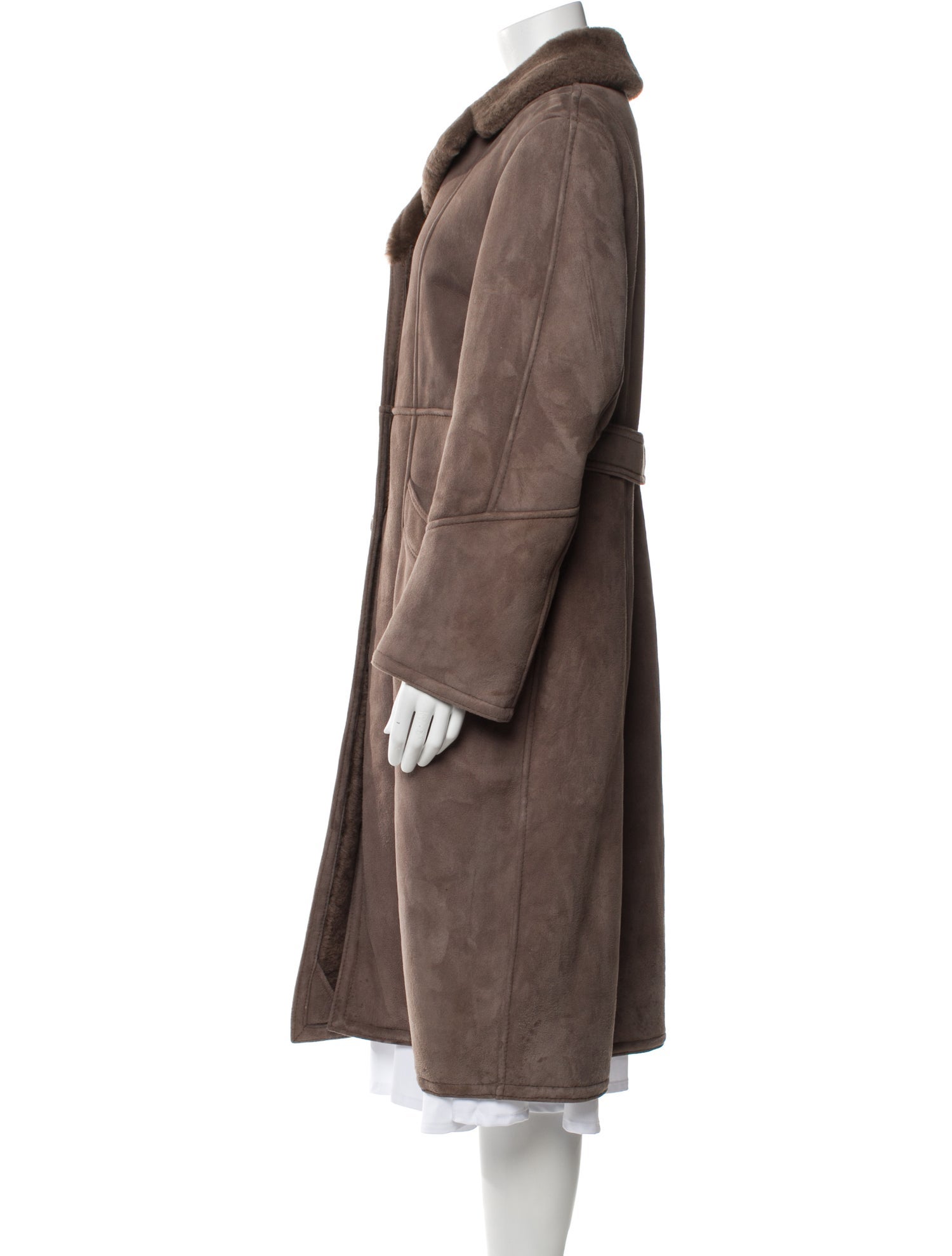 Vintage - Unbranded Vintage Shearling Faux Fur Coat