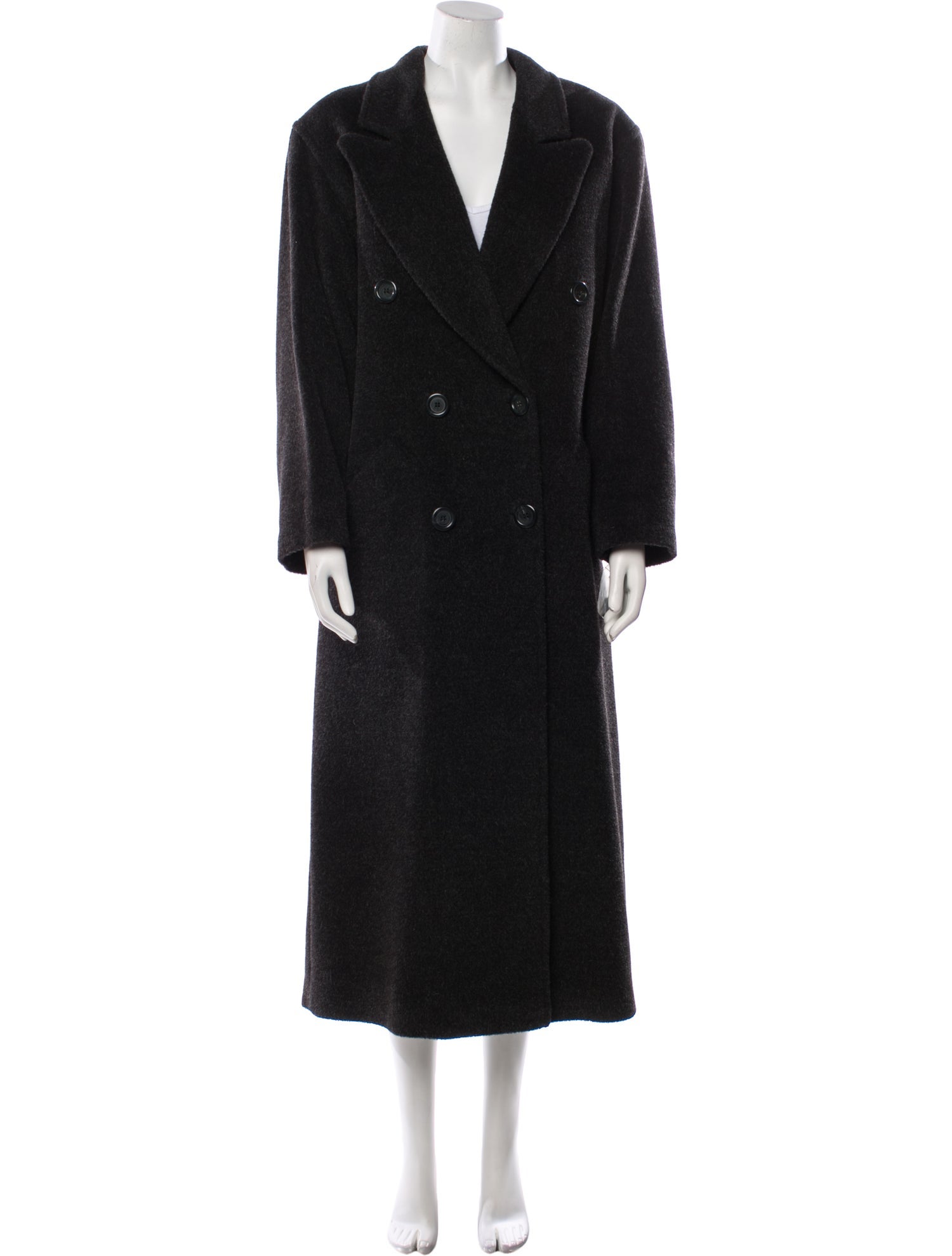 Vintage - Unbranded Wool Faux Fur Coat