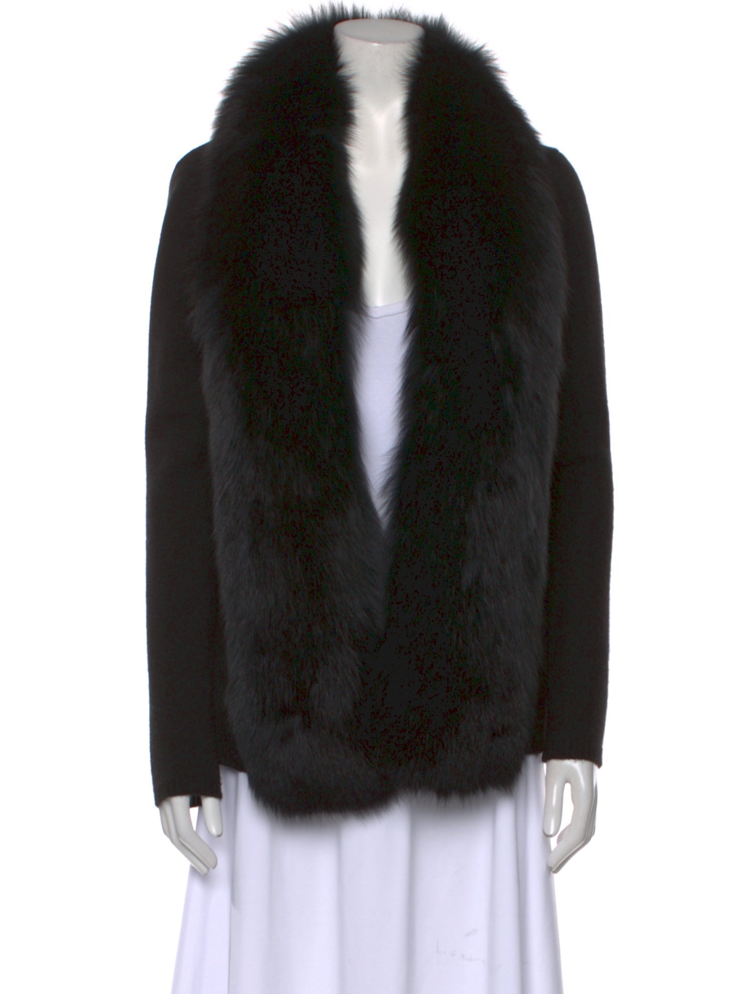 Vintage - Unbranded Cashmere Open Front Sweater