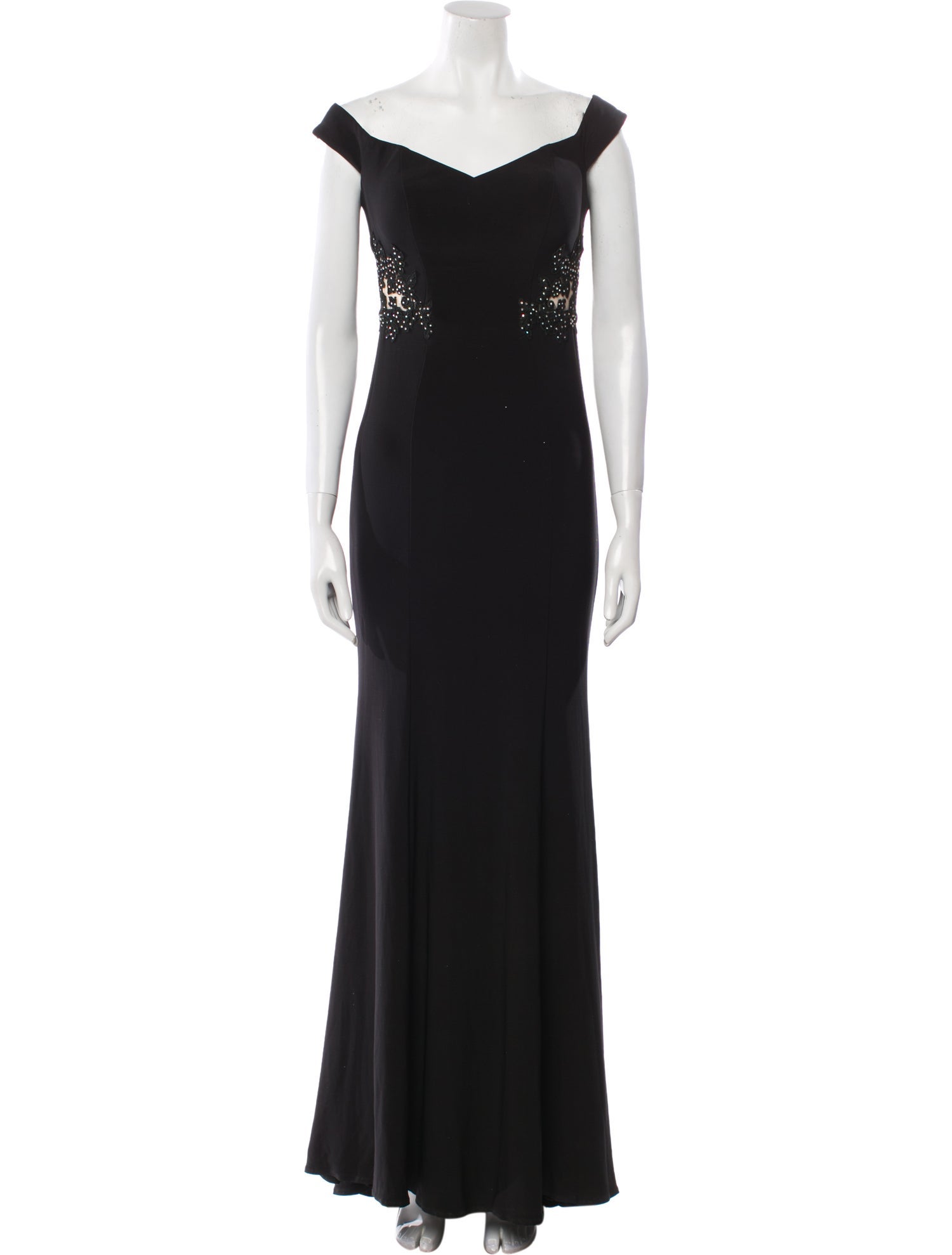 Vintage - Unbranded Off-The-Shoulder Long Dress