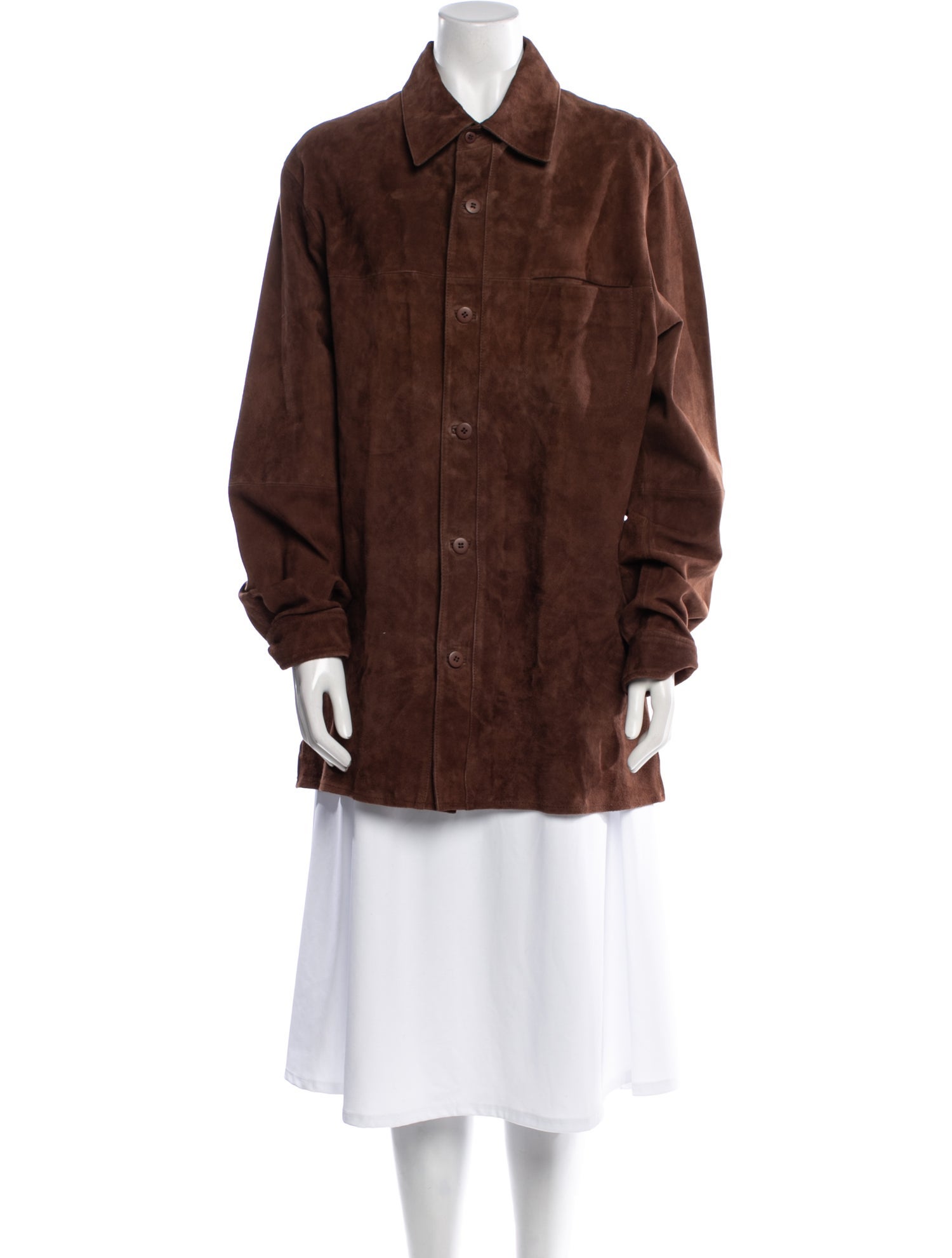 Vintage - Unbranded Vintage Leather Utility Jacket