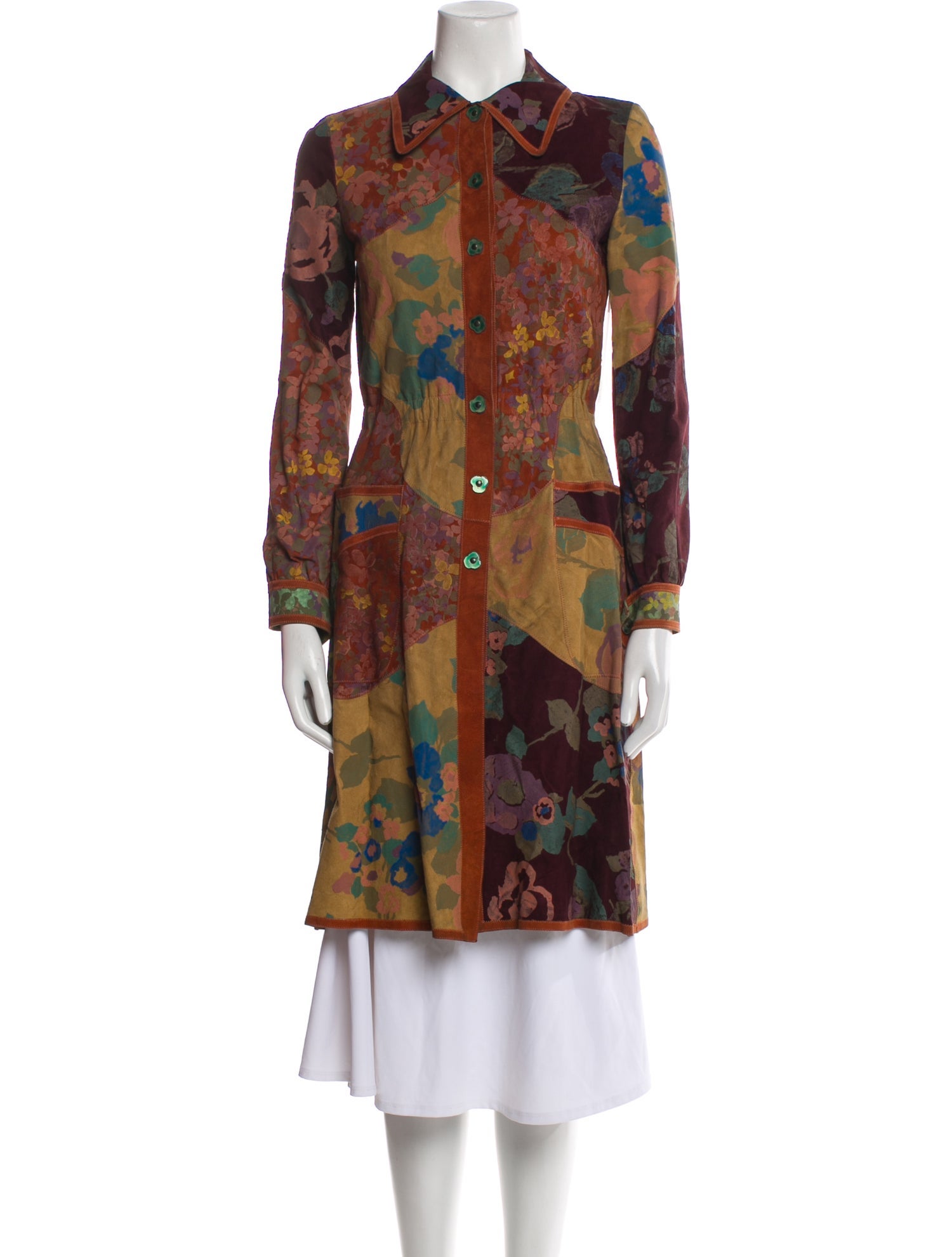 Roberto Cavalli Vintage 1970's Trench Coat