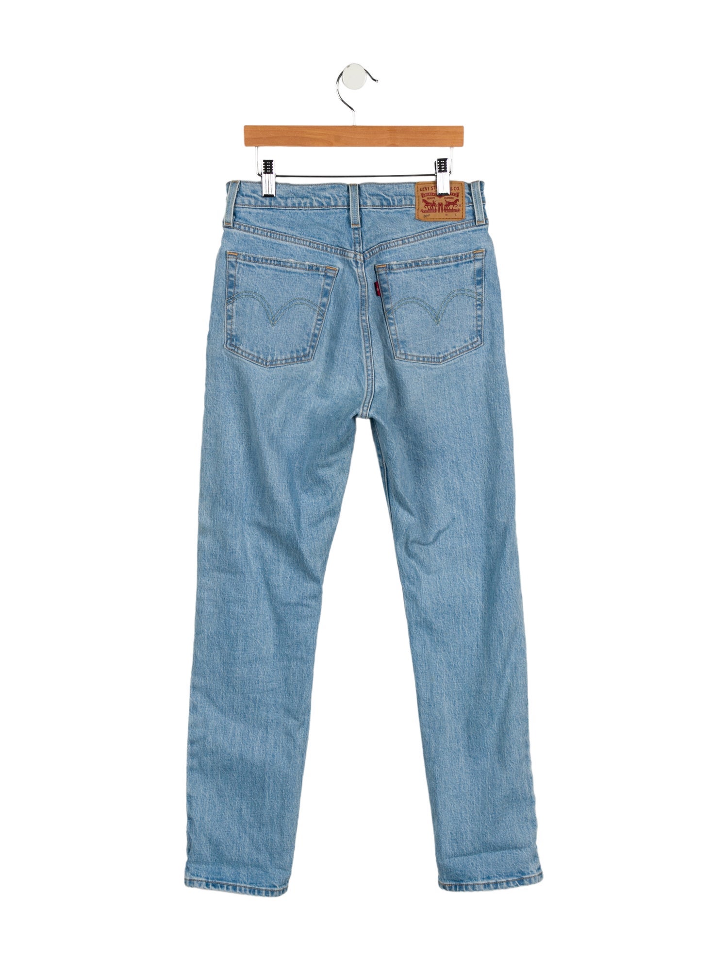 Vintage - Unbranded High-Rise Straight Leg Jeans