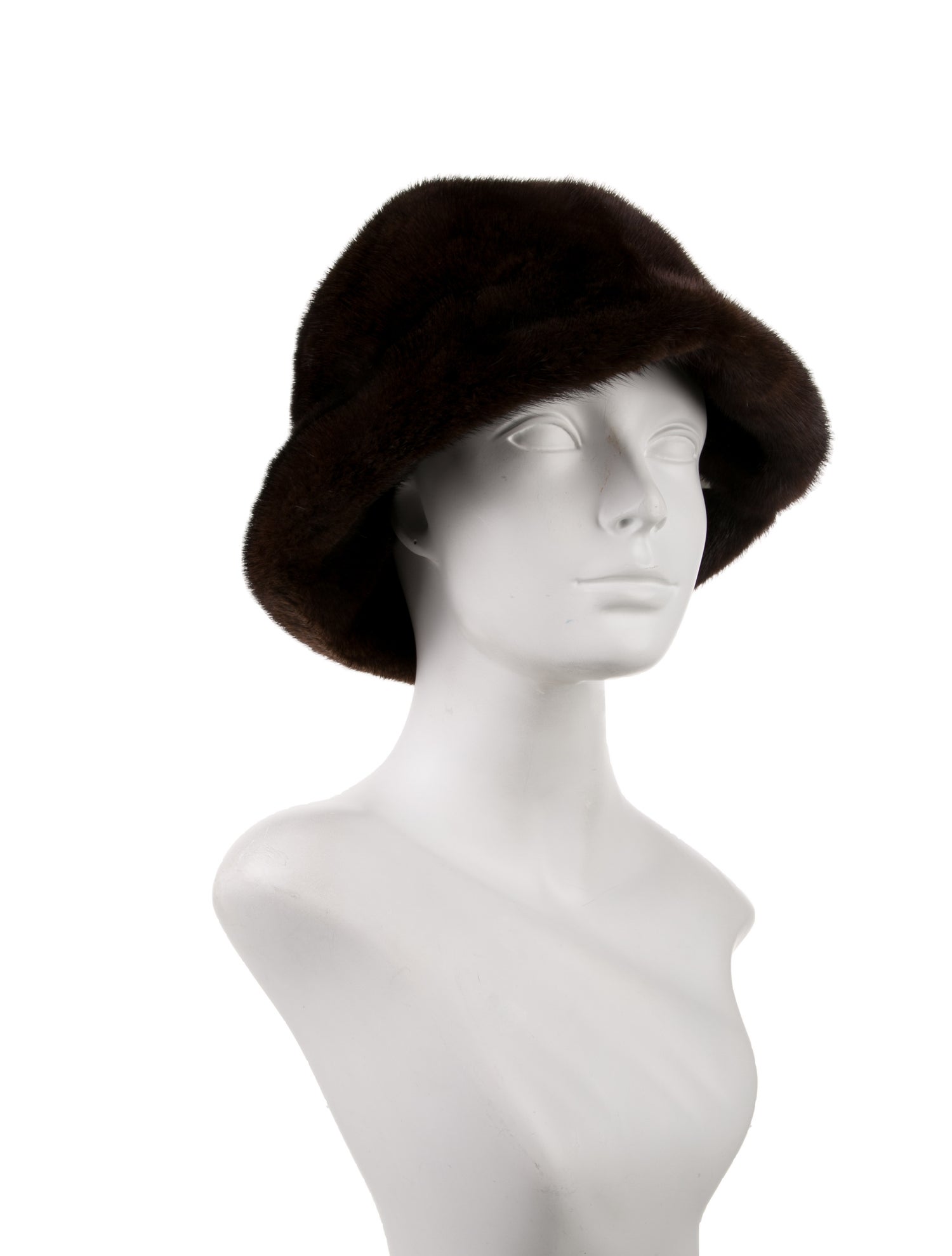 Vintage - Unbranded Fur Bucket Hat