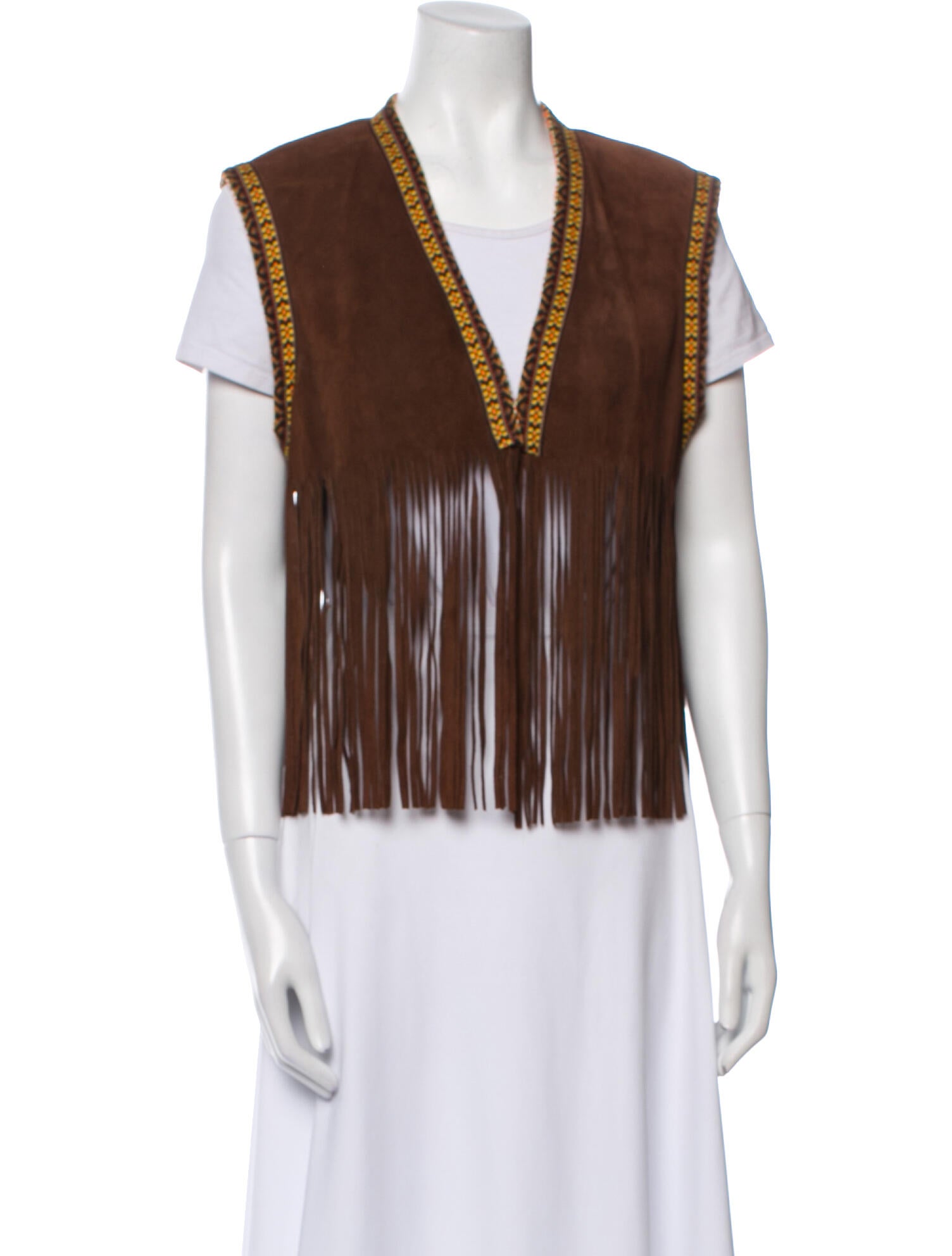 Vintage - Unbranded Vintage Suede Vest