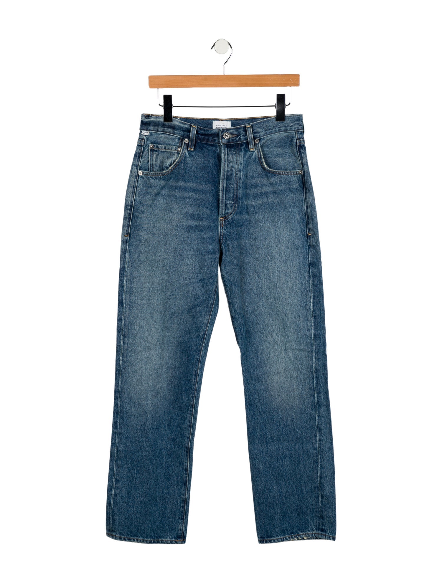 Vintage - Unbranded High-Rise Wide Leg Jeans