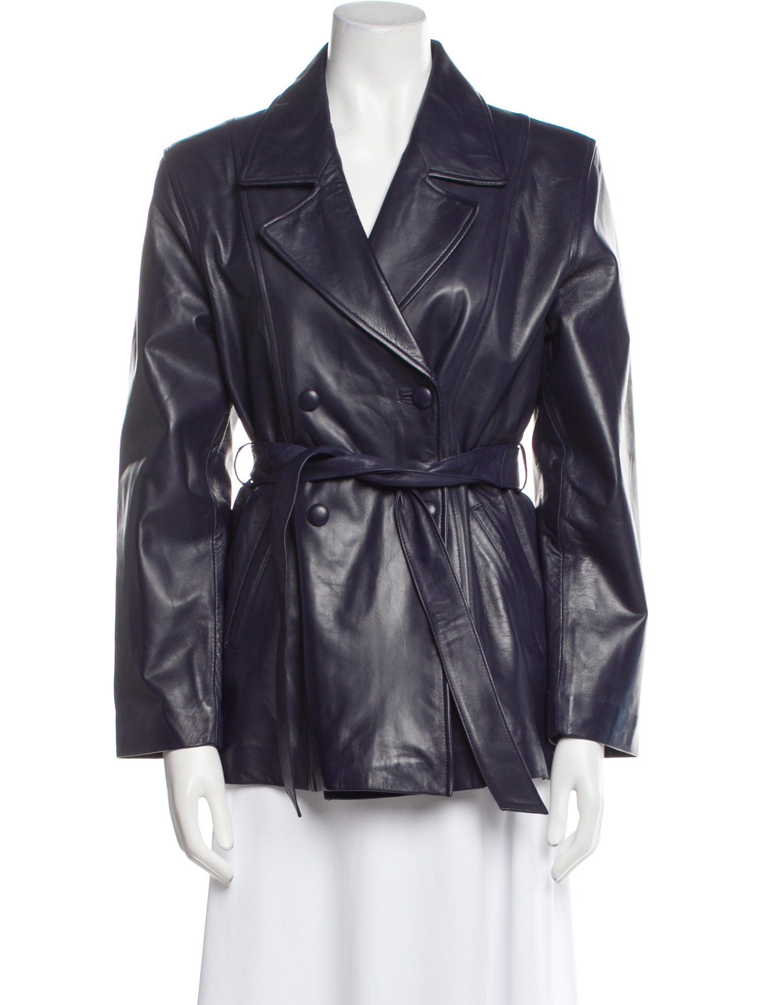 Vintage - Unbranded Lambskin Biker Jacket