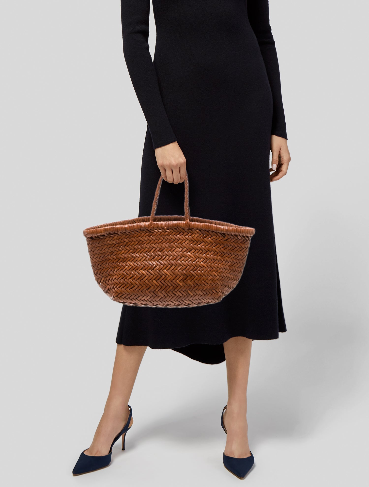 Vintage - Unbranded Leather Top Handle Bag