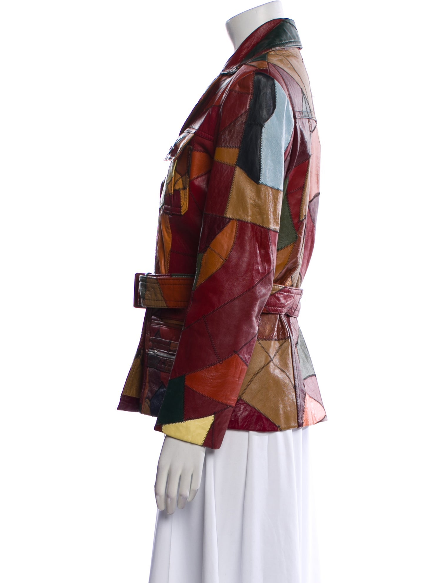 Vintage - Unbranded Vintage Leather Blazer