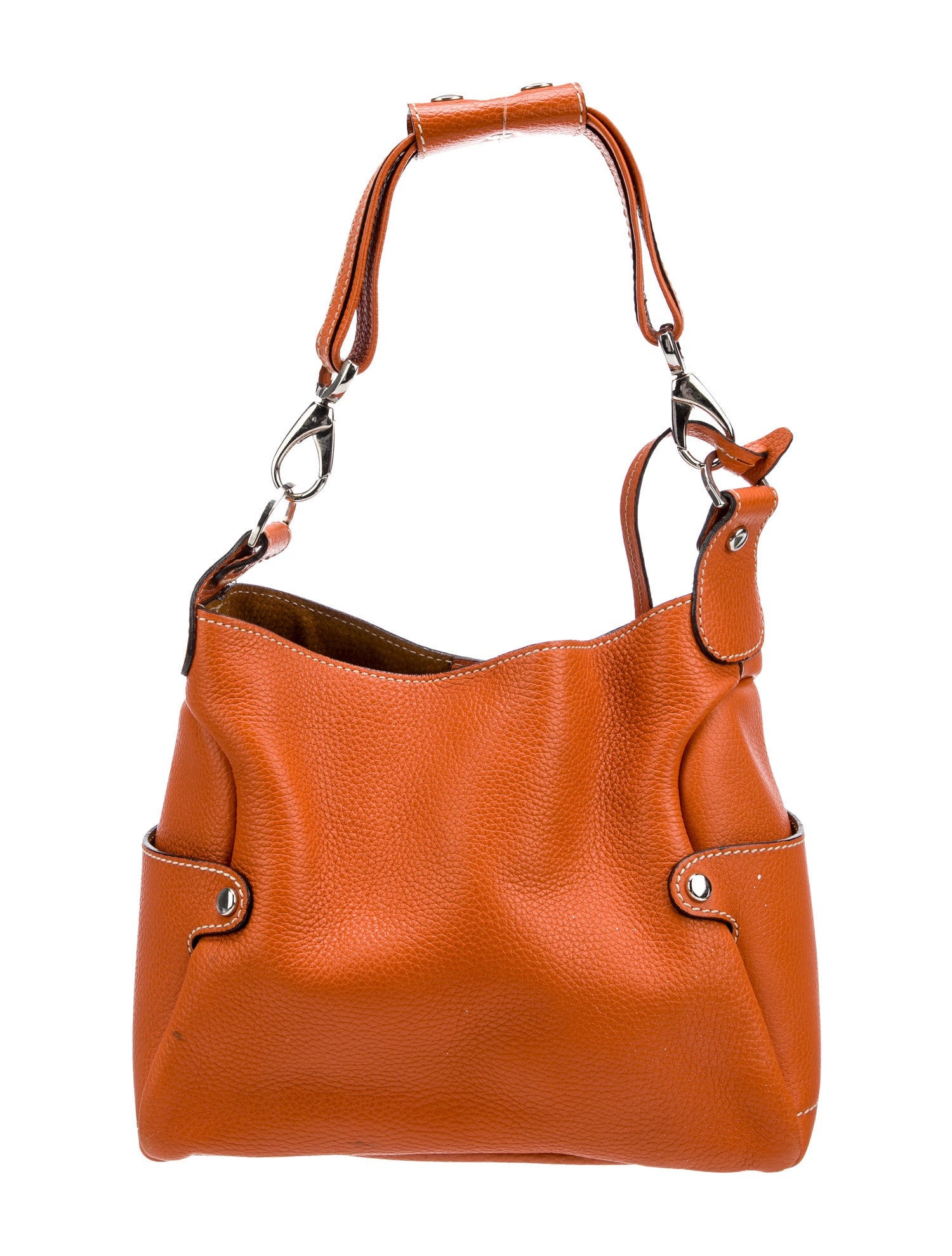 Vintage - Unbranded Leather Top Handle Bag