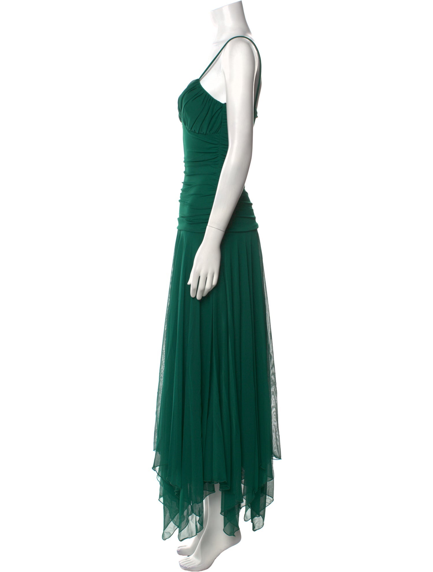 Vintage - Unbranded V-Neck Long Dress