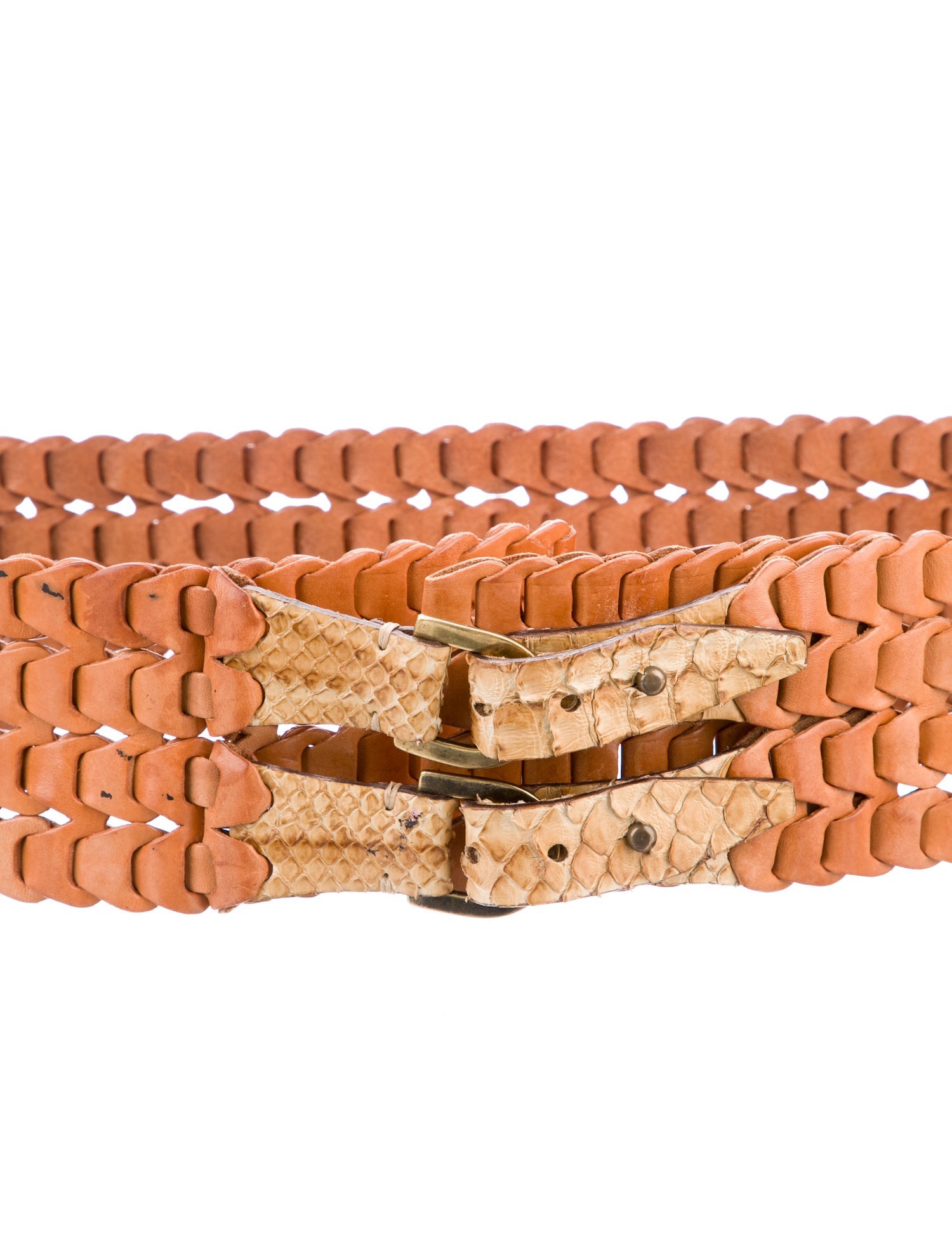 Vintage - Unbranded Wide Leather Waist Belt