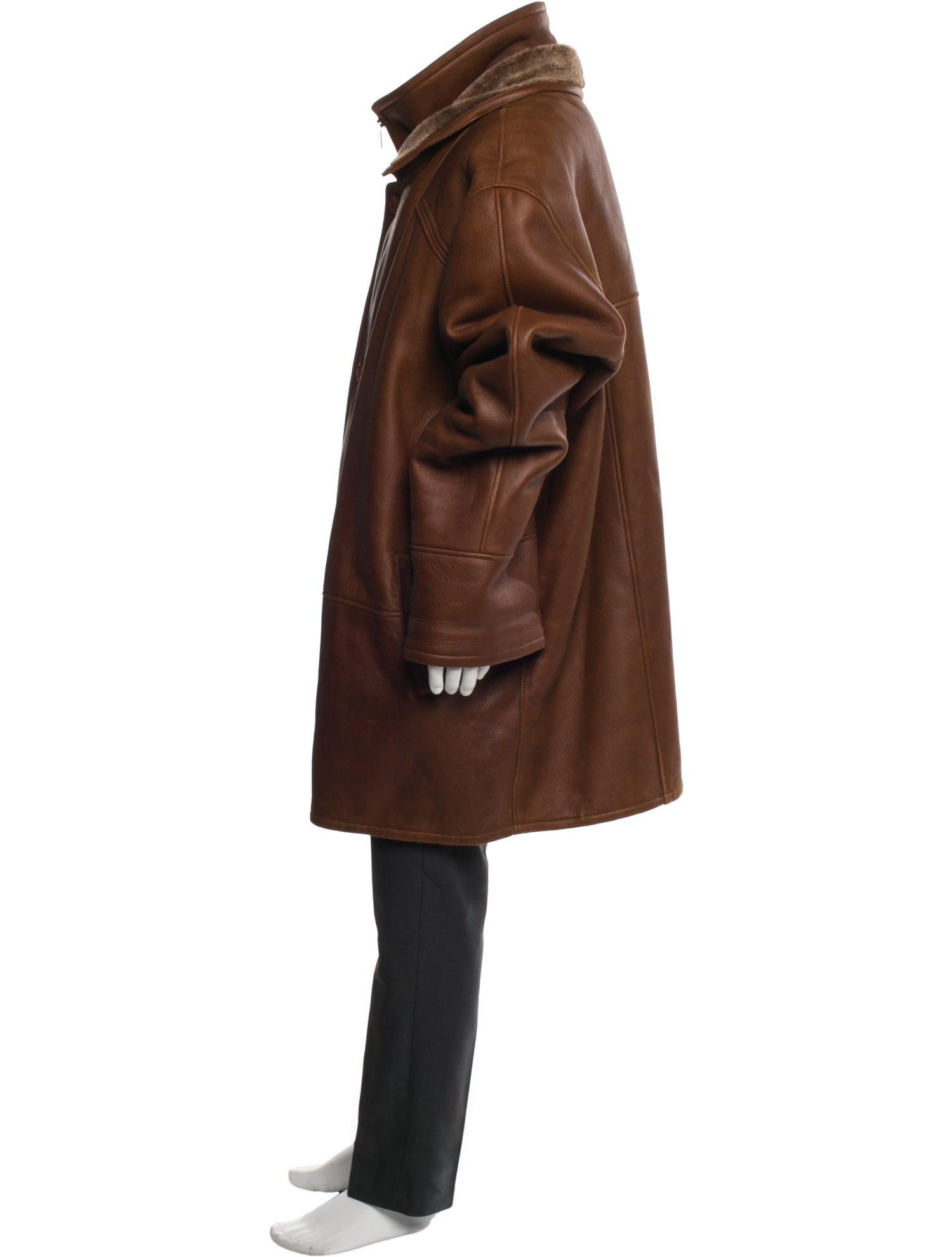 Echtes Leder Leather Parka