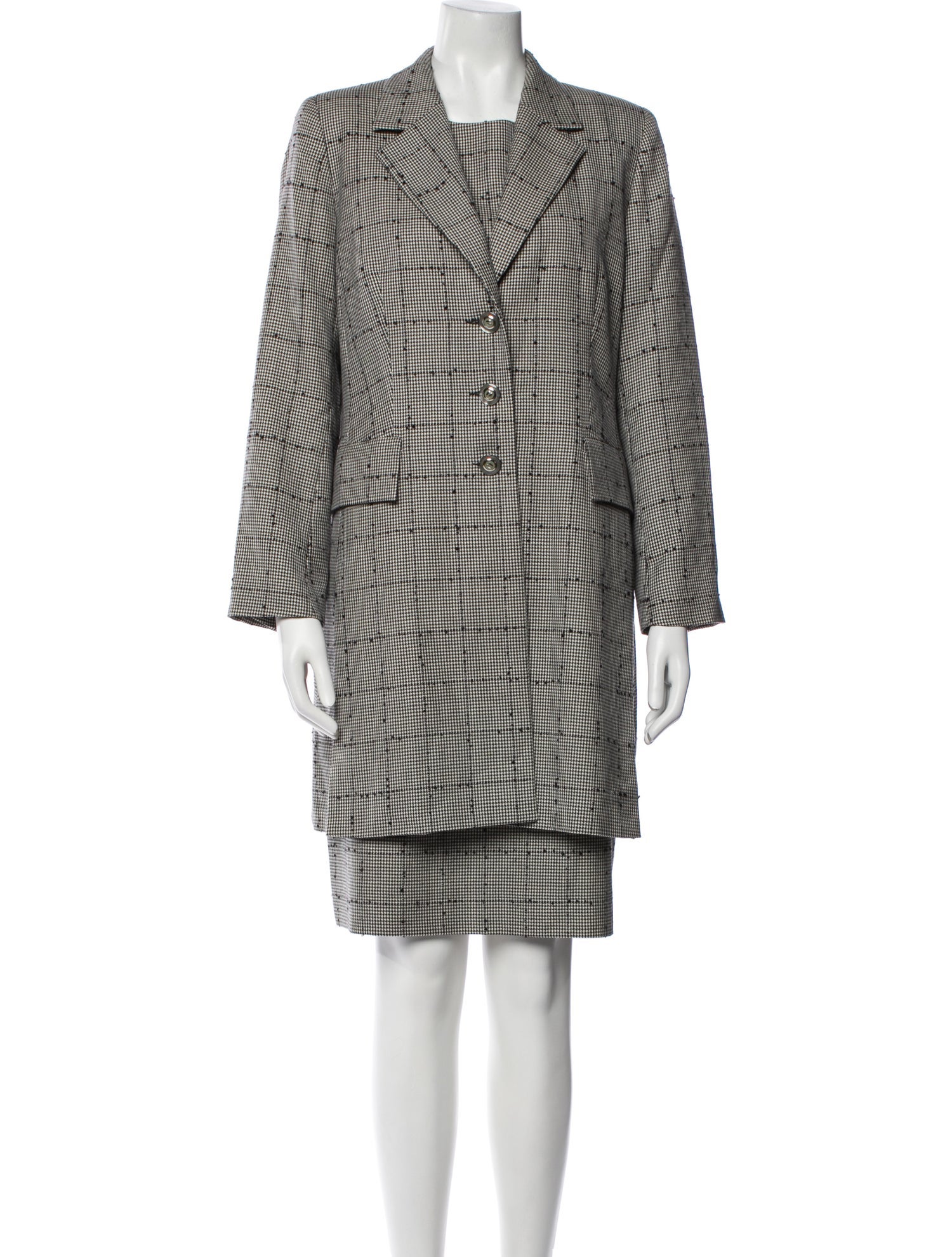 Vintage - Unbranded Vintage Silk Dress Set