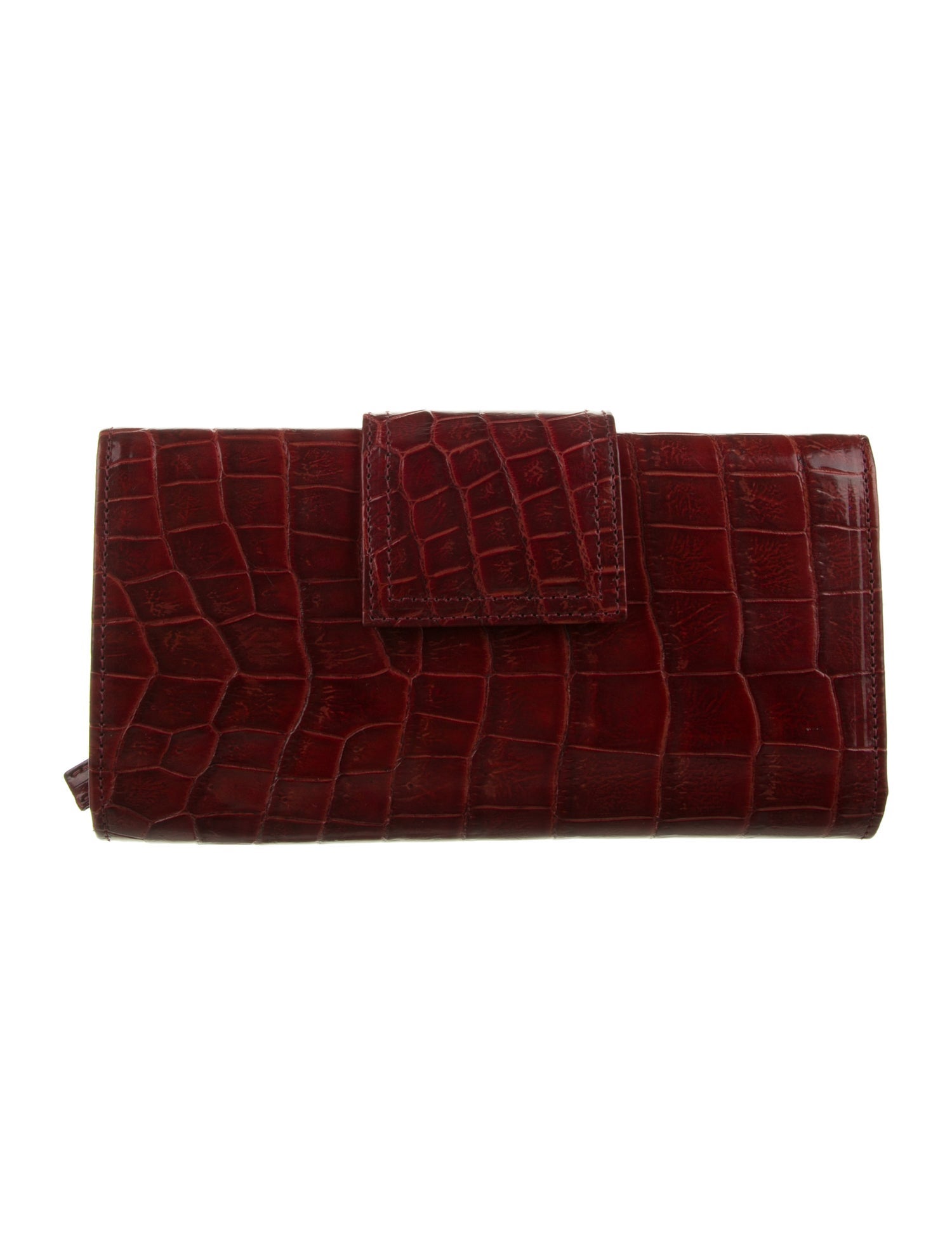 Vintage - Unbranded Embossed Leather Wallet