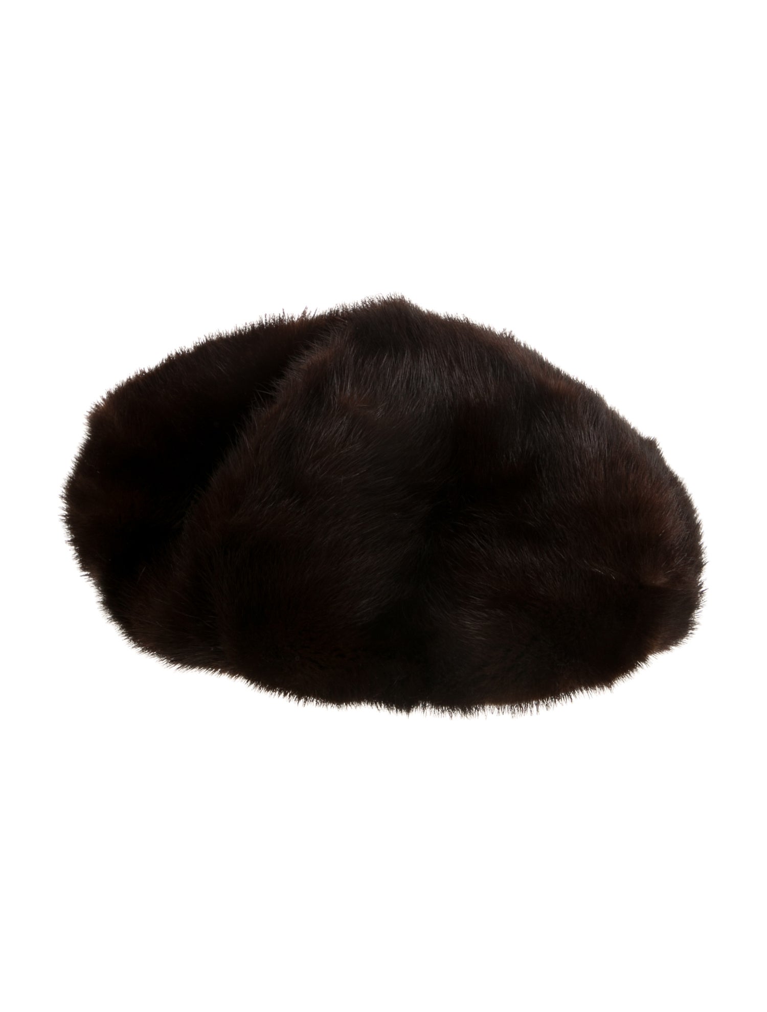 Vintage - Unbranded Fur Beret Hat