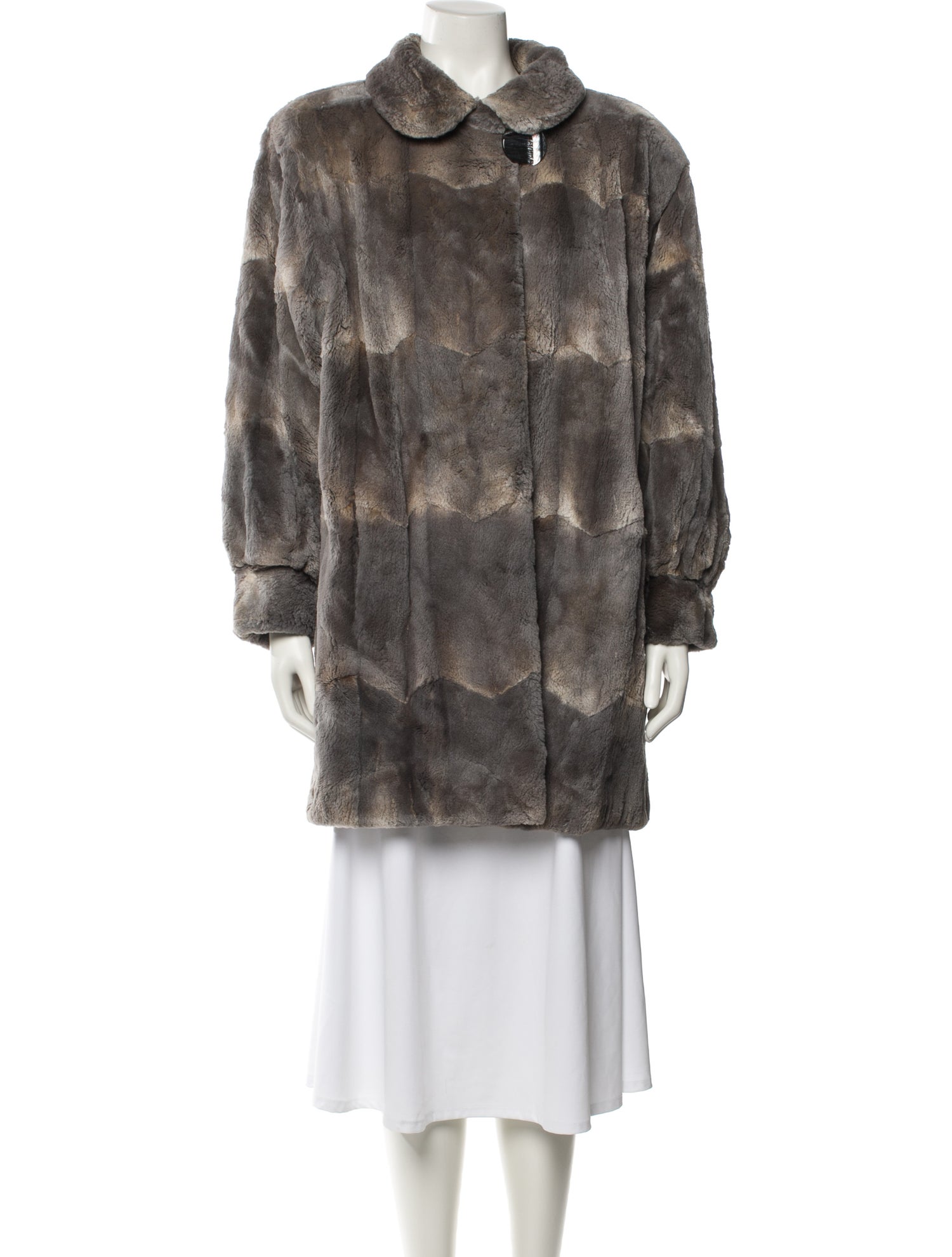 Vintage - Unbranded Vintage Rabbit Fur Coat