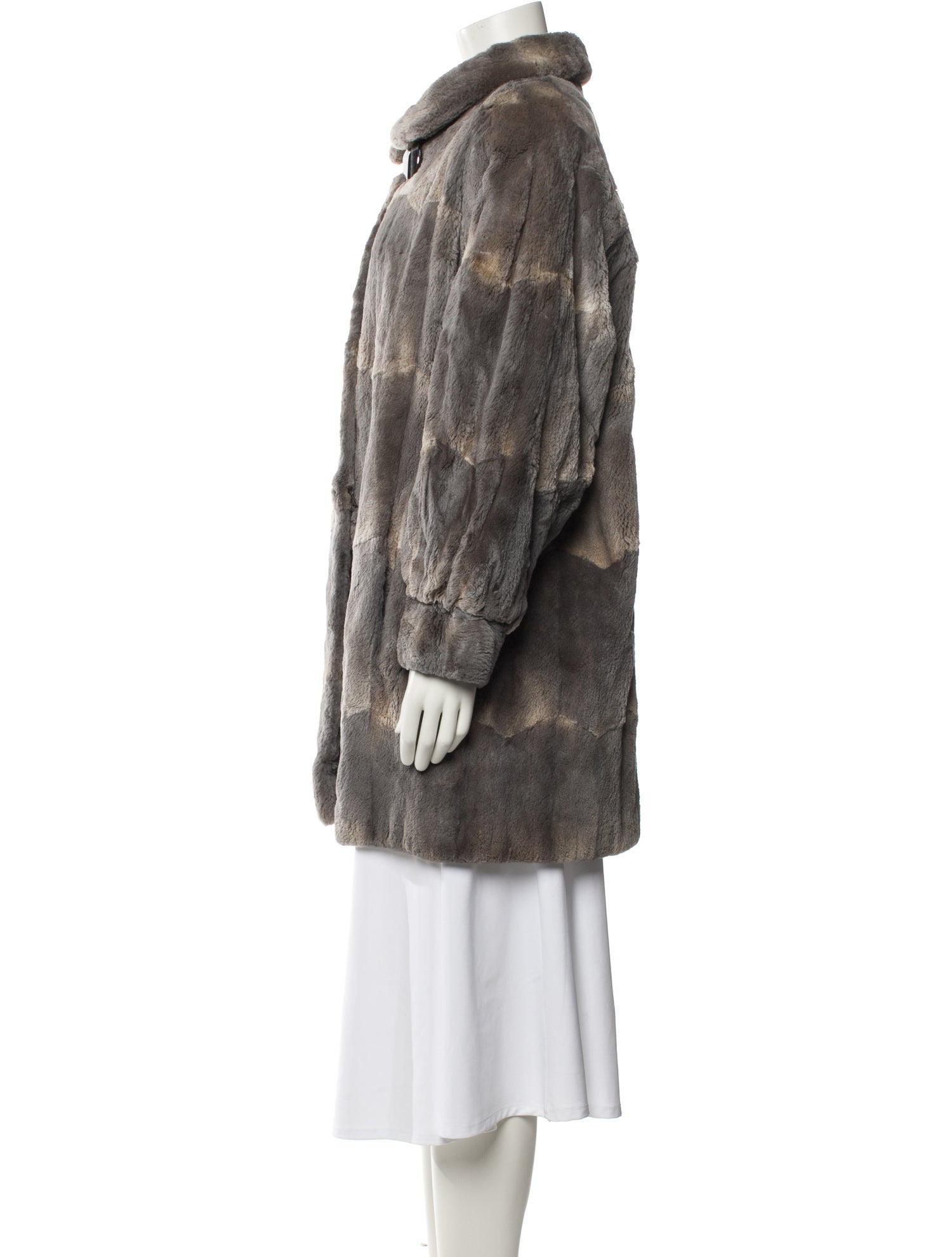 Vintage - Unbranded Vintage Rabbit Fur Coat