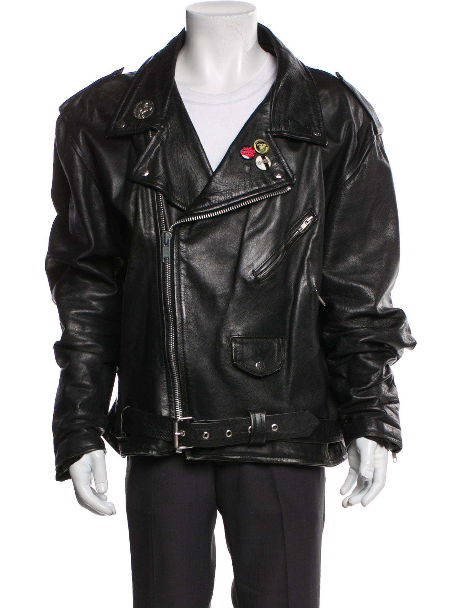 Vintage - Unbranded Vintage 1980's Moto Jacket