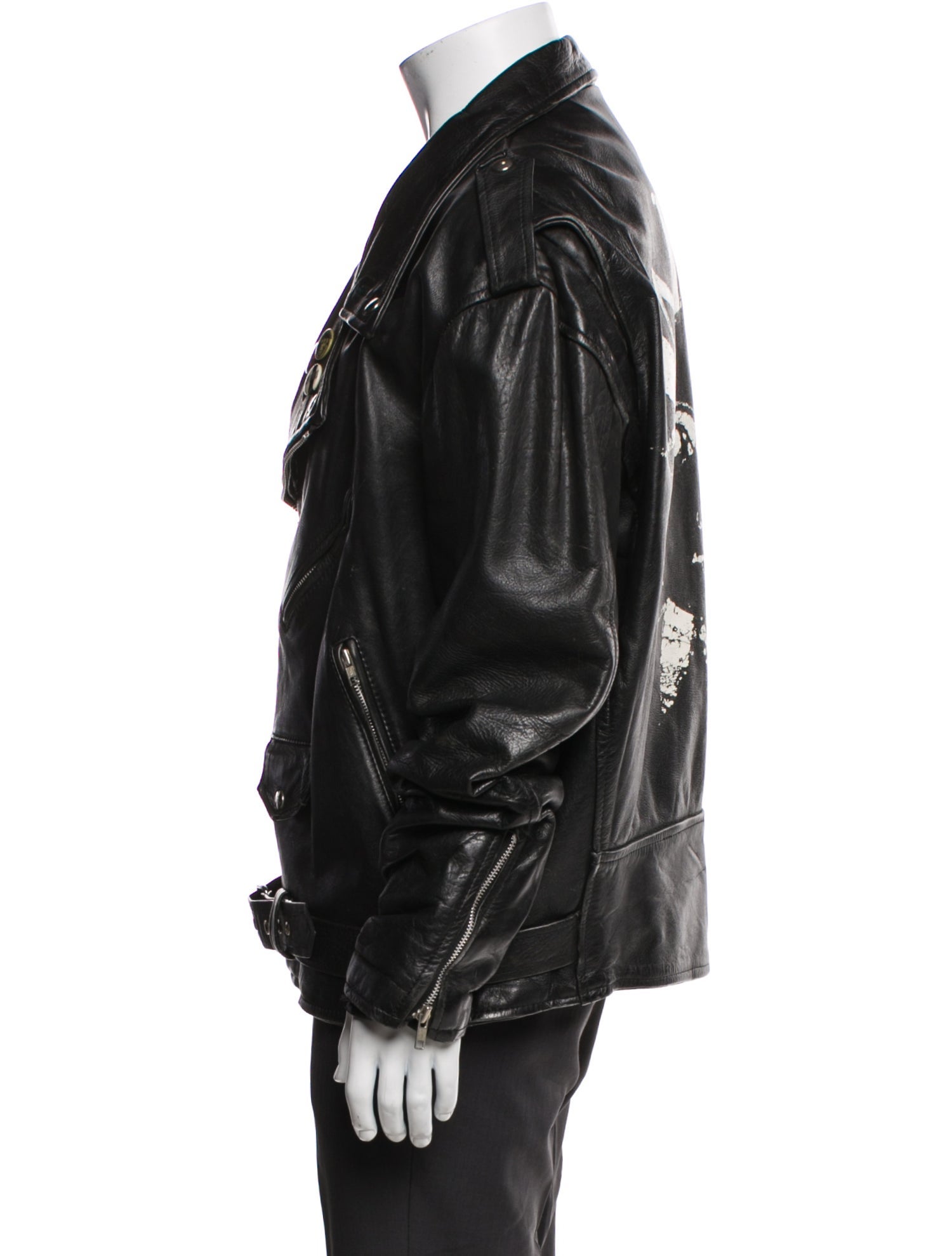 Vintage - Unbranded Vintage 1980's Moto Jacket