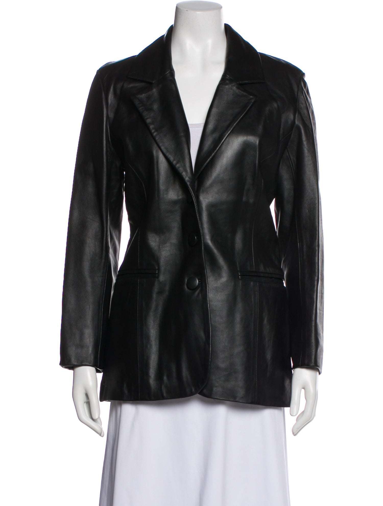 Cache Vintage Leather Coat