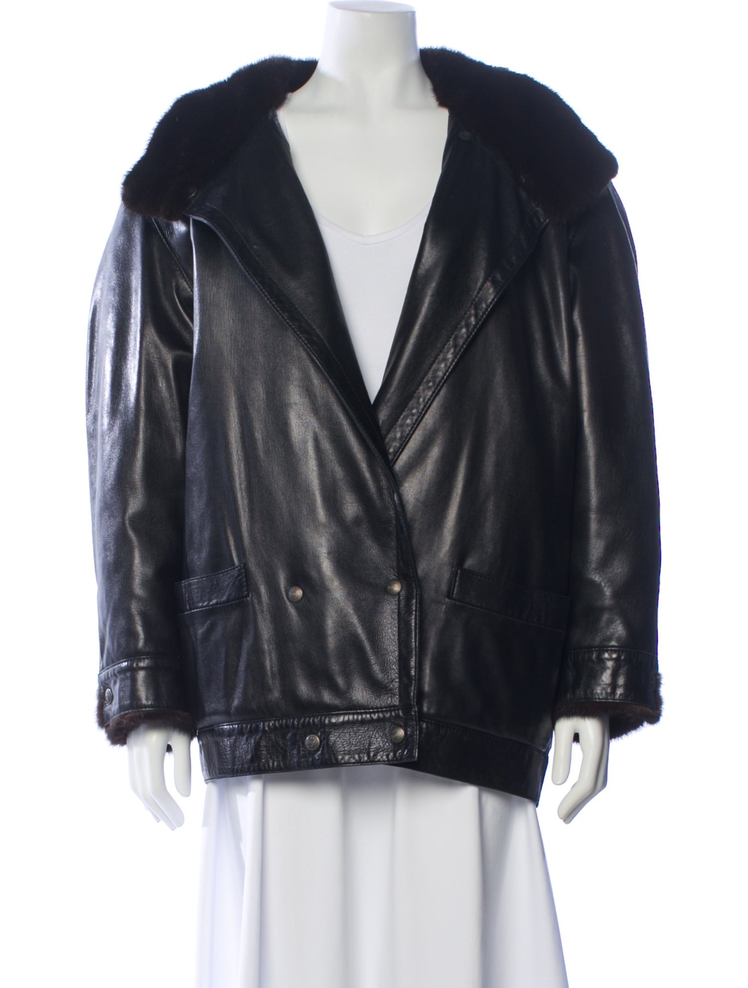 Mcdouglas Vintage 1980's Fur Coat