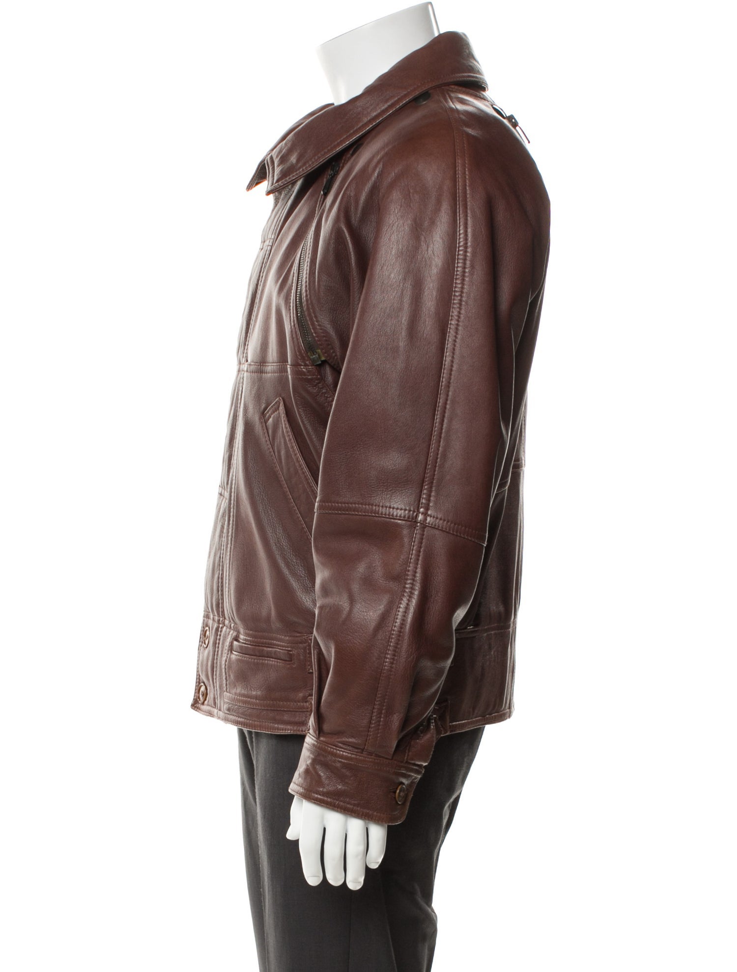 Vintage - Unbranded Vintage Late 1980's - Early 1990's Moto Jacket