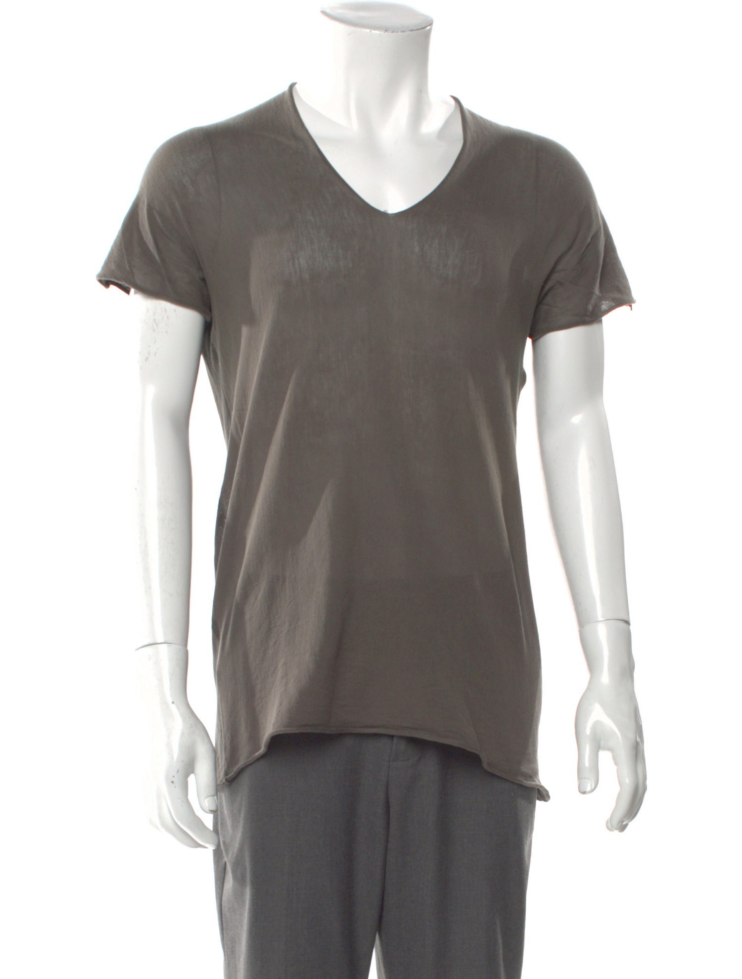 Label Under Construction V-Neck Short Sleeve T-Shirt