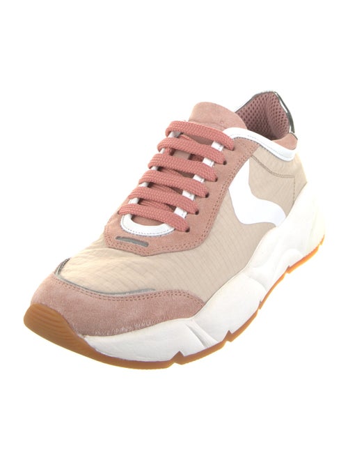 Voile Blanche Nylon Printed Chunky Sneakers