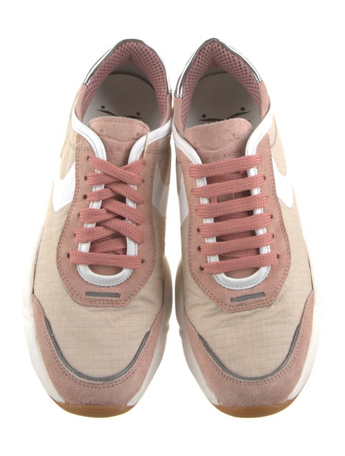 Voile Blanche Nylon Printed Chunky Sneakers