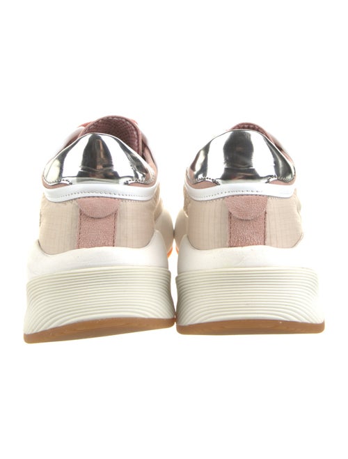 Voile Blanche Nylon Printed Chunky Sneakers