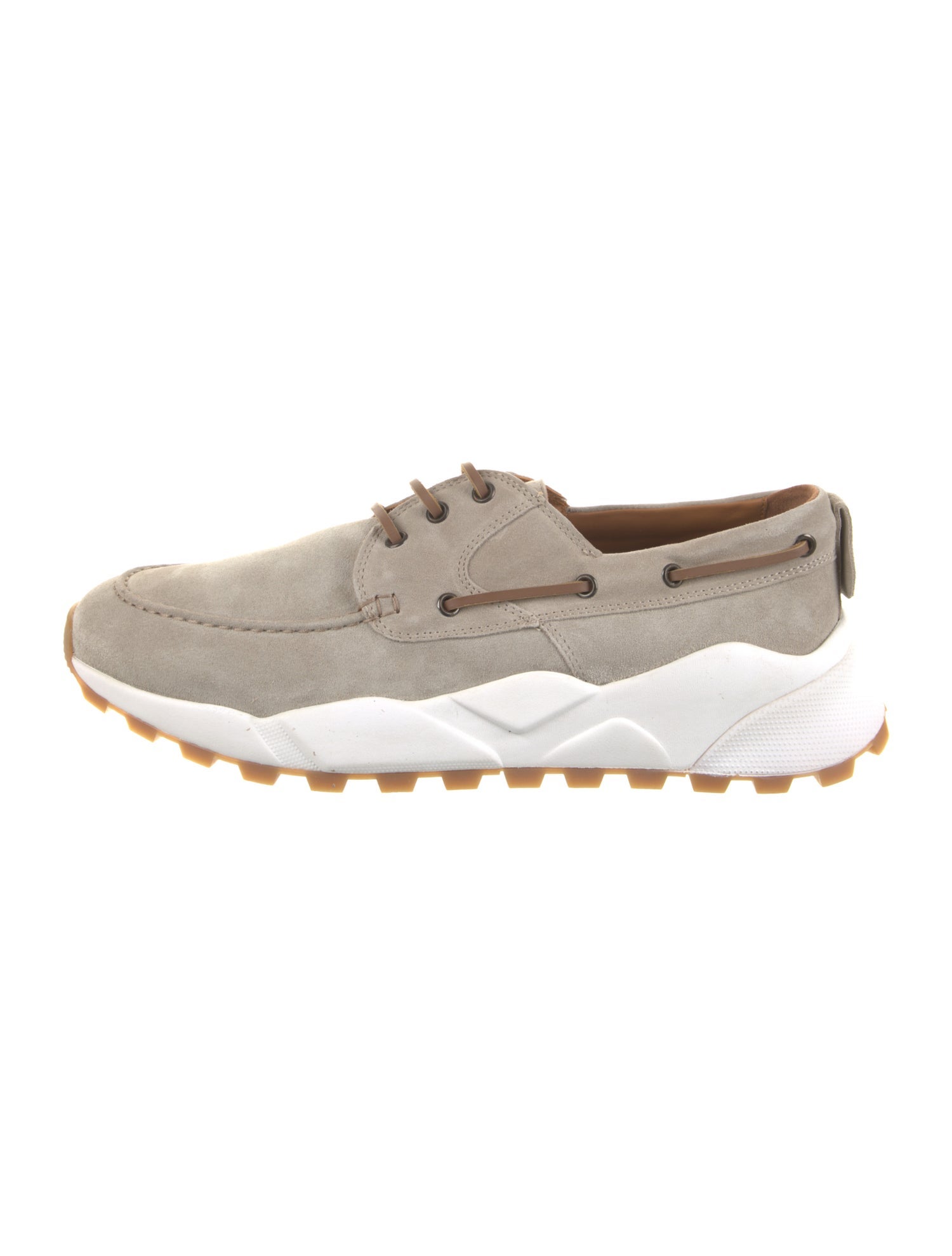 Voile Blanche Suede Sneakers