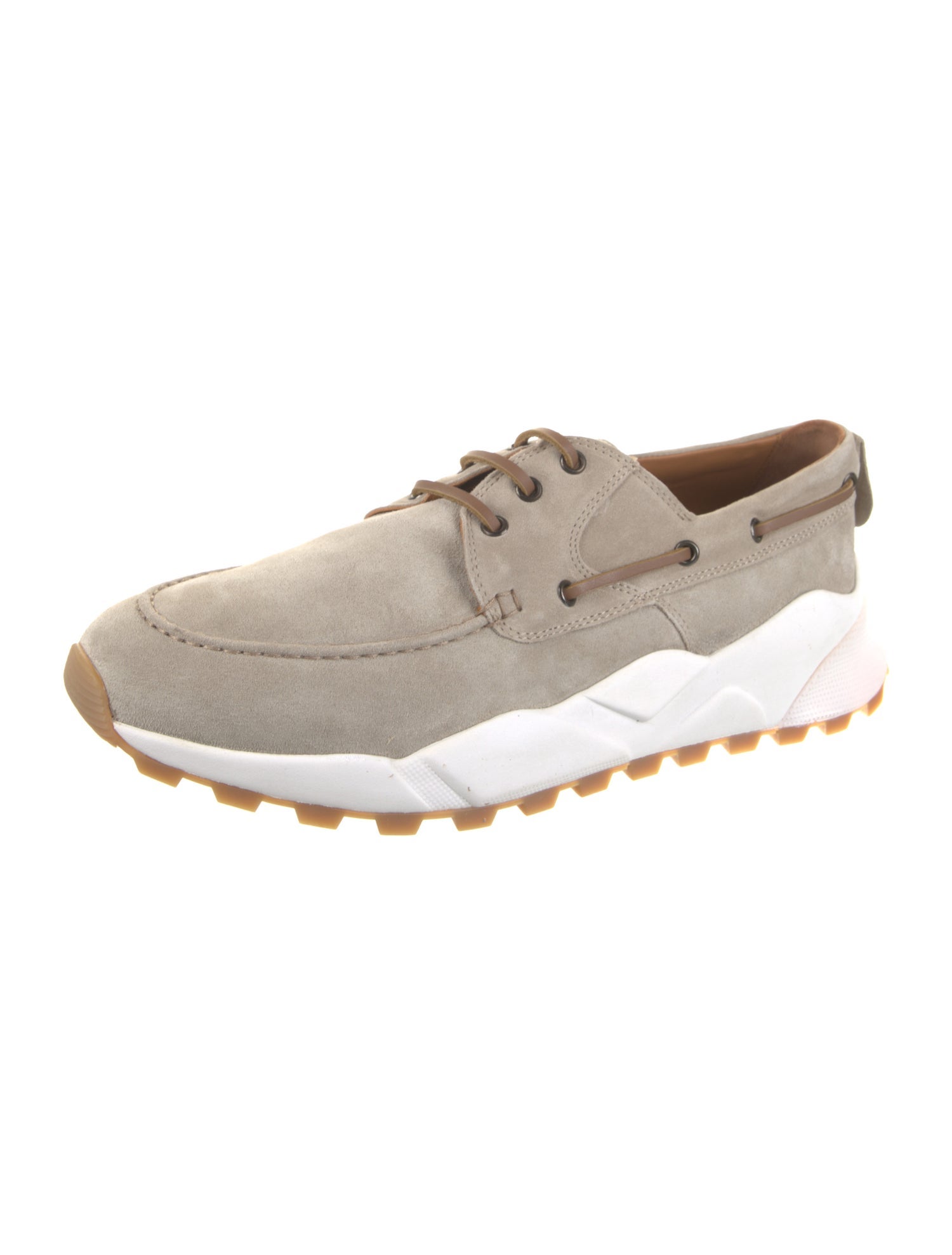 Voile Blanche Suede Sneakers