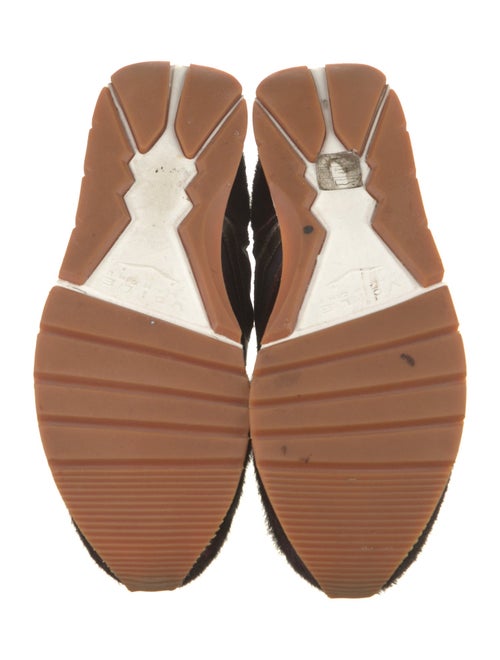 Voile Blanche Suede Athletic Sneakers