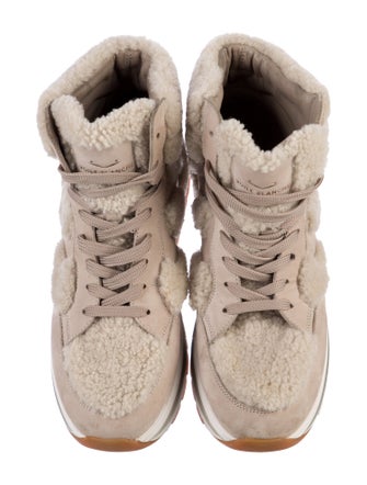 Voile Blanche Leather Wedge Sneakers