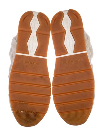 Voile Blanche Leather Wedge Sneakers