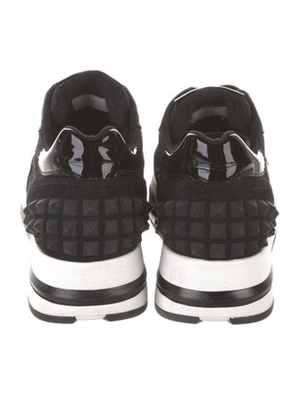 Voile Blanche Leather Printed Sneakers